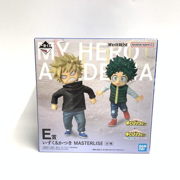 中古】未開封)E賞 いずく & かつき MASTERLISE ｢一番くじ 僕のヒーロー