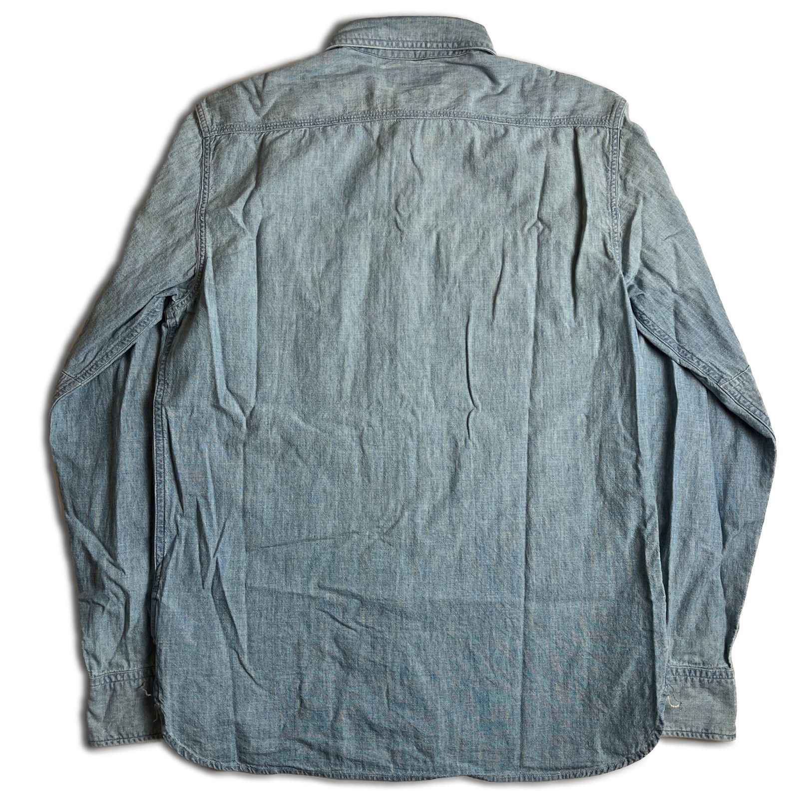 極美品】RRL シャンブレーシャツ S マチ付き ダブルアールエル