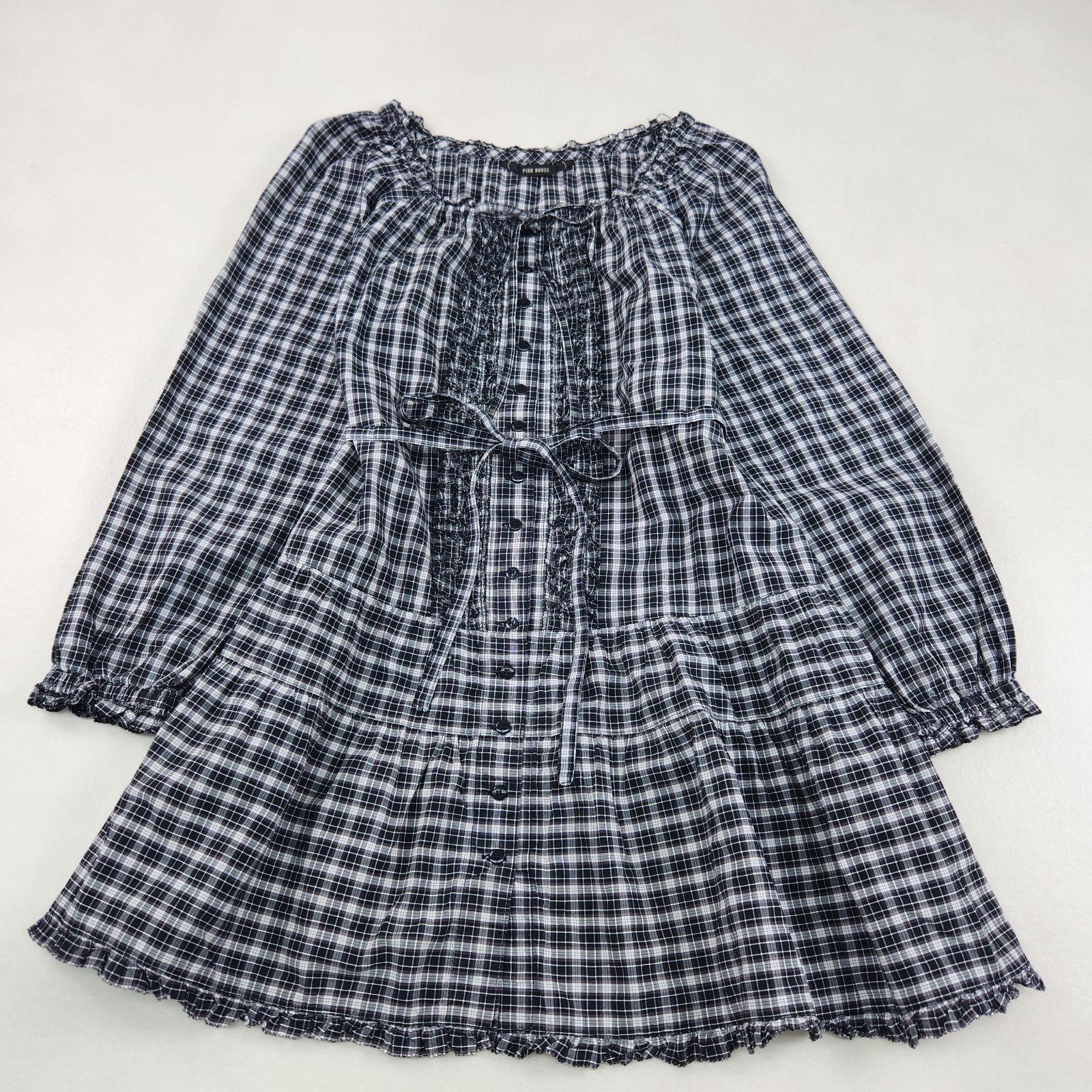 PINK HOUSE ワンピース ピンクハウス チュニック ギンガムチェック