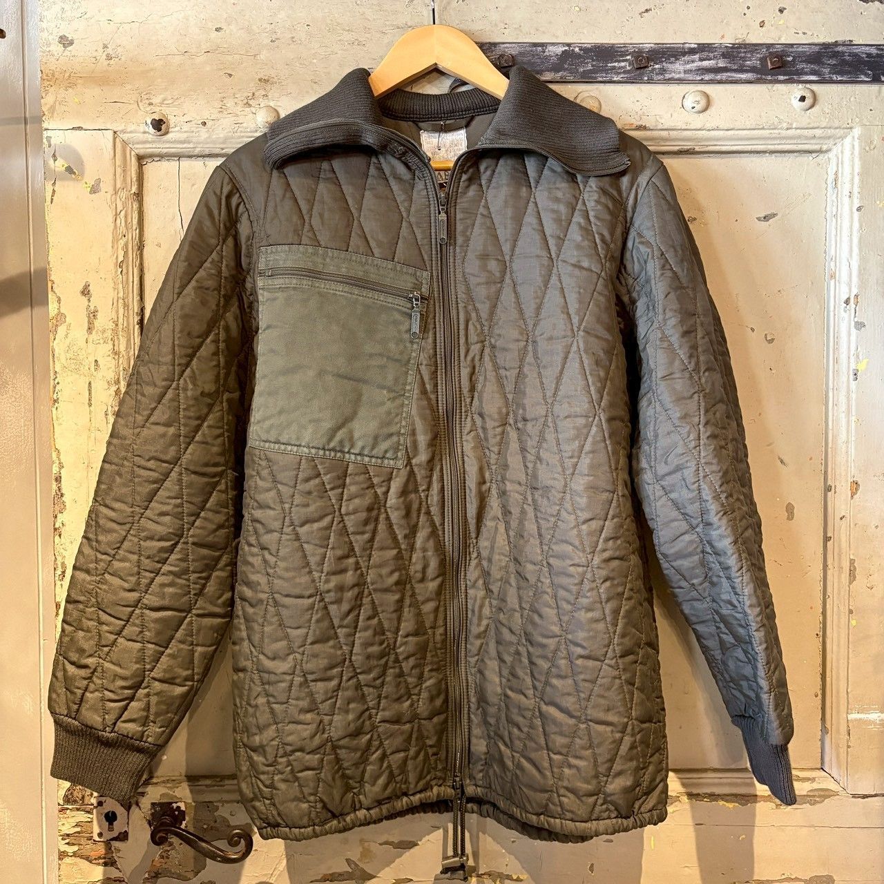 90's ドイツ軍 キルティングライナー ミリタリー ライナー 90年代 実物