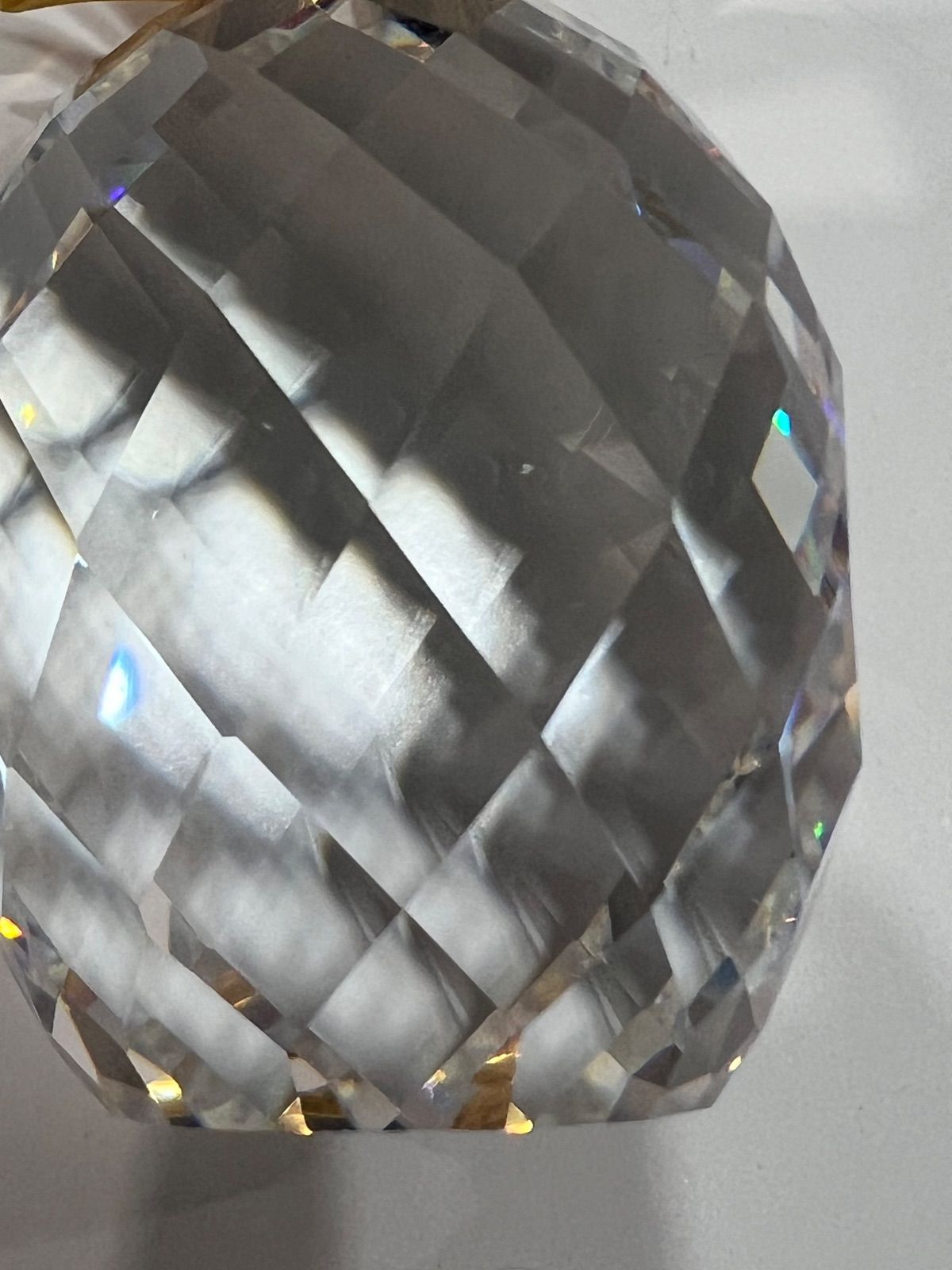 廃盤品 Swarovski スワロフスキー クリスタルガラス パイナップル