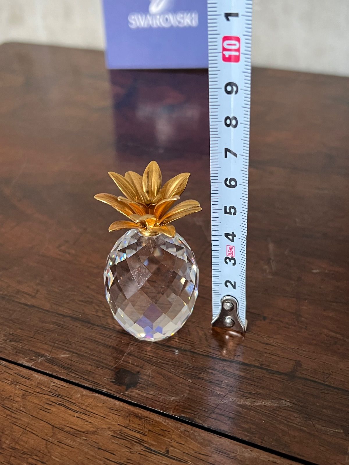 廃盤品 Swarovski スワロフスキー クリスタルガラス パイナップル