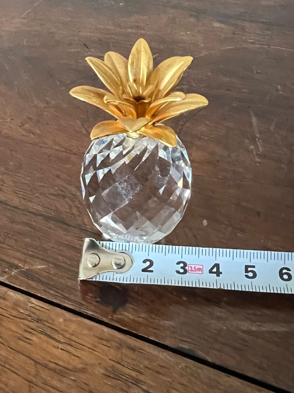 廃盤品 Swarovski スワロフスキー クリスタルガラス パイナップル