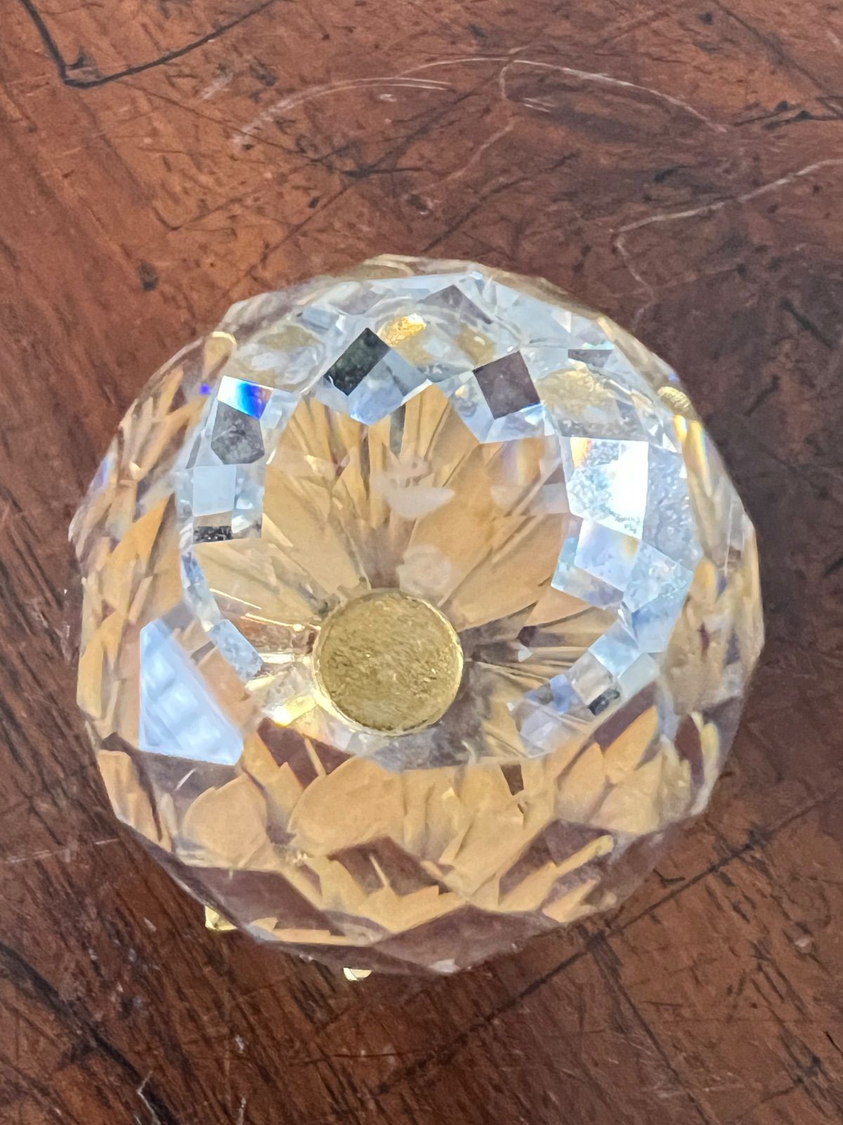 廃盤品 Swarovski スワロフスキー クリスタルガラス パイナップル