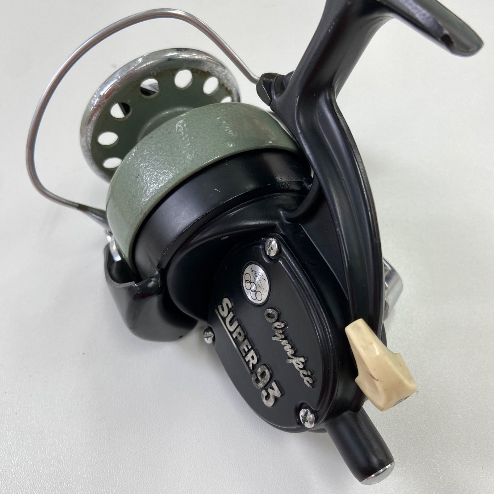 状態良好】【レトロ】OLYMPIC オリムピック スピニングリール SUPER 93