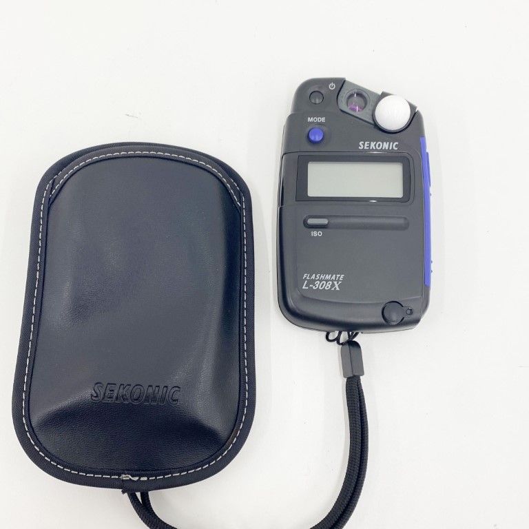 SEKONIC FLASHMATE L-308X Digital Light Meter 露出計 ケース付き