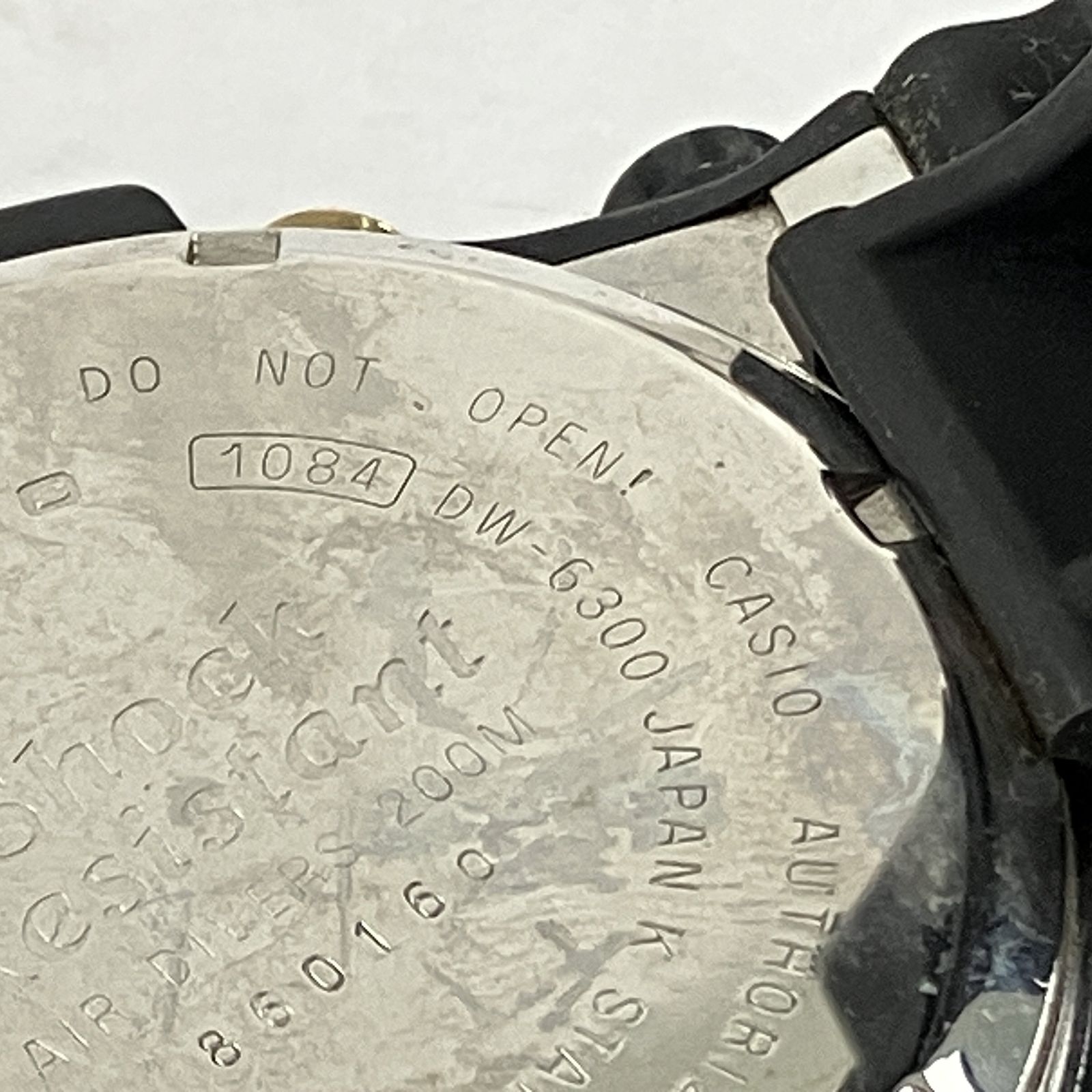  CASIO G-SHOCK FROGMAN カシオ Gショック フロッグマン DW-6300 初代 クォーツ メンズ 腕時計 ジャンク Y10938167 ワンポイント 自動巻き時計 腕時計(アナログ)