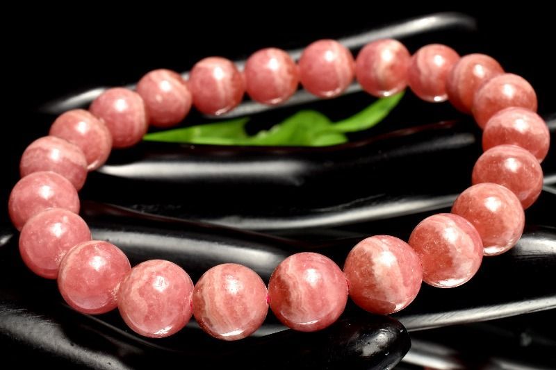 1点物】AA☆アルゼンチン産 インカローズ 8.5mm ブレスレット