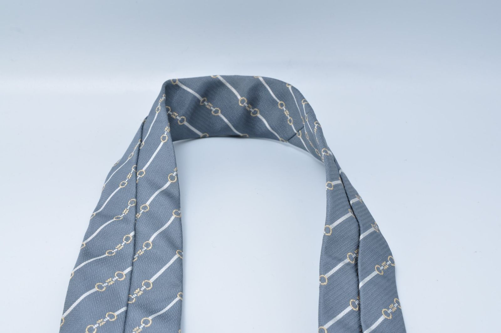 CELINE セリーヌ ネクタイ Silk シルク マカダム柄 トリオンフ Men´s