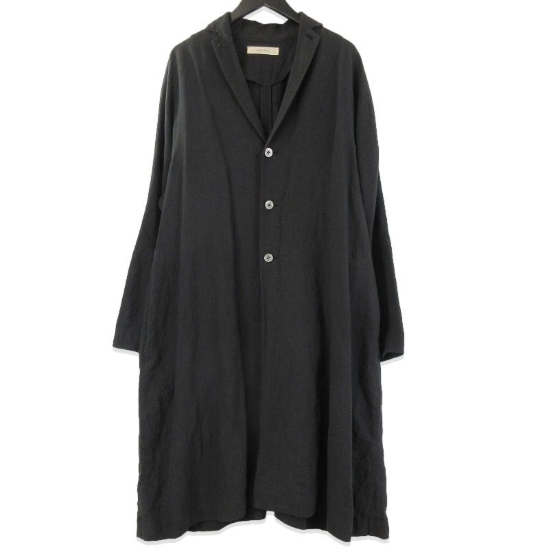 suzuki takayuki ズズキタカユキ テーラードリネンコート S193-15