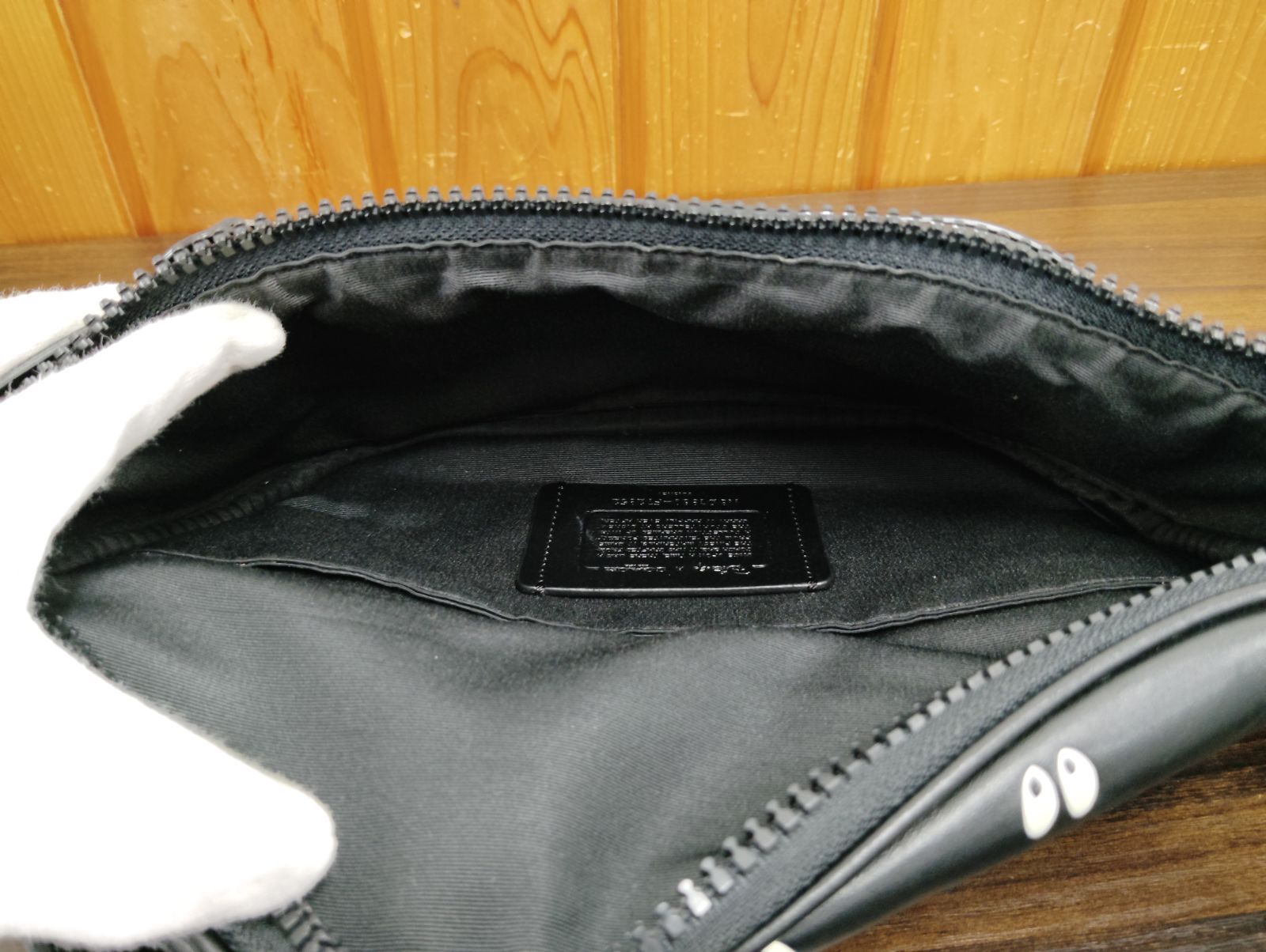 2623H52】 汚れあり COACH コーチ Disney 白雪姫 コラボ ウエスト