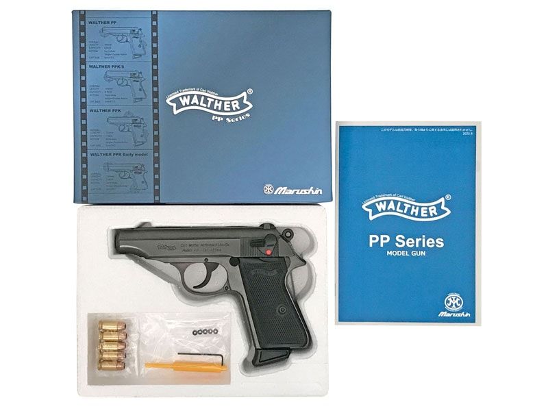 マルシン] ワルサー PP 完成品 エクセレントHW X-PFC モデルガン (中古