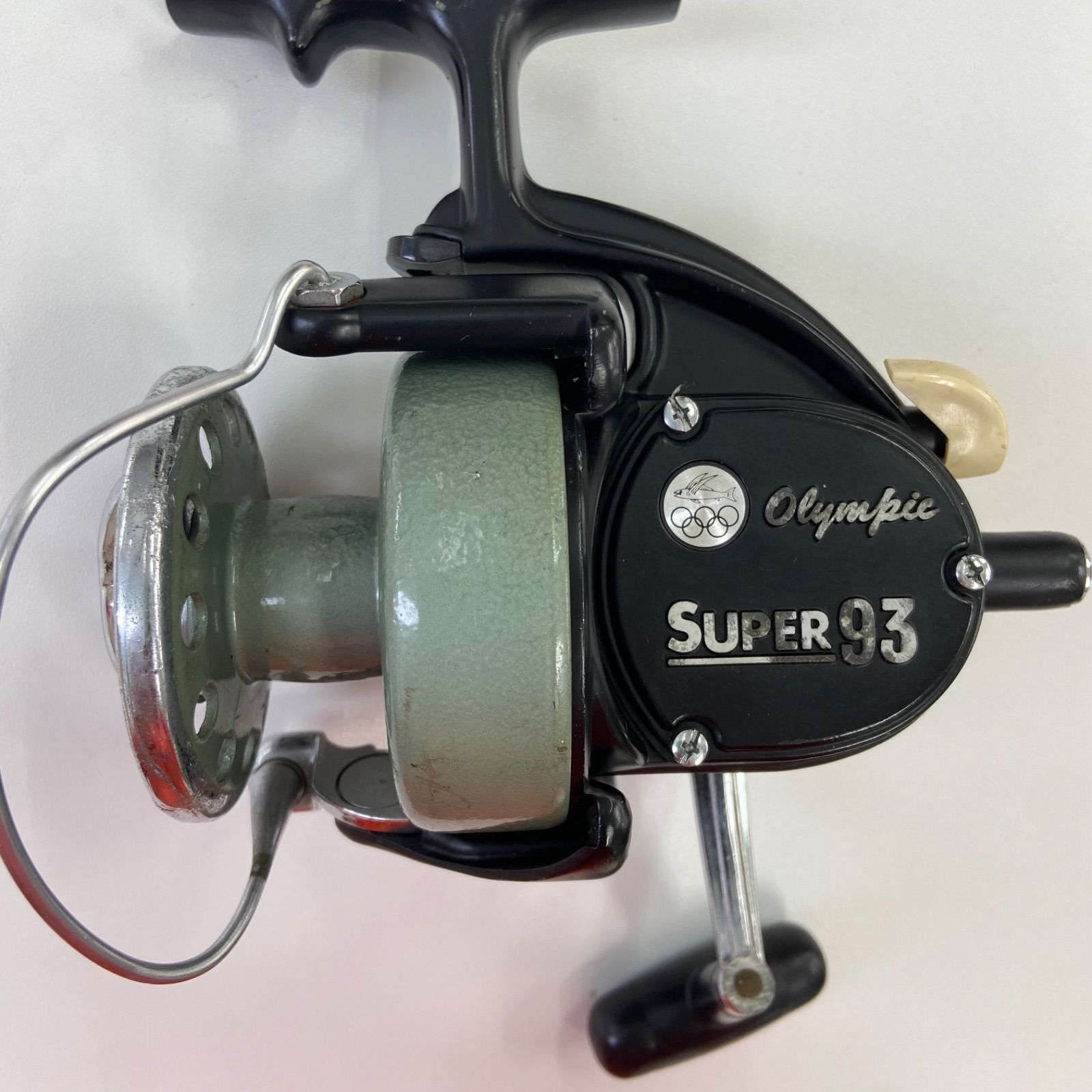 状態良好】【レトロ】OLYMPIC オリムピック スピニングリール SUPER 93