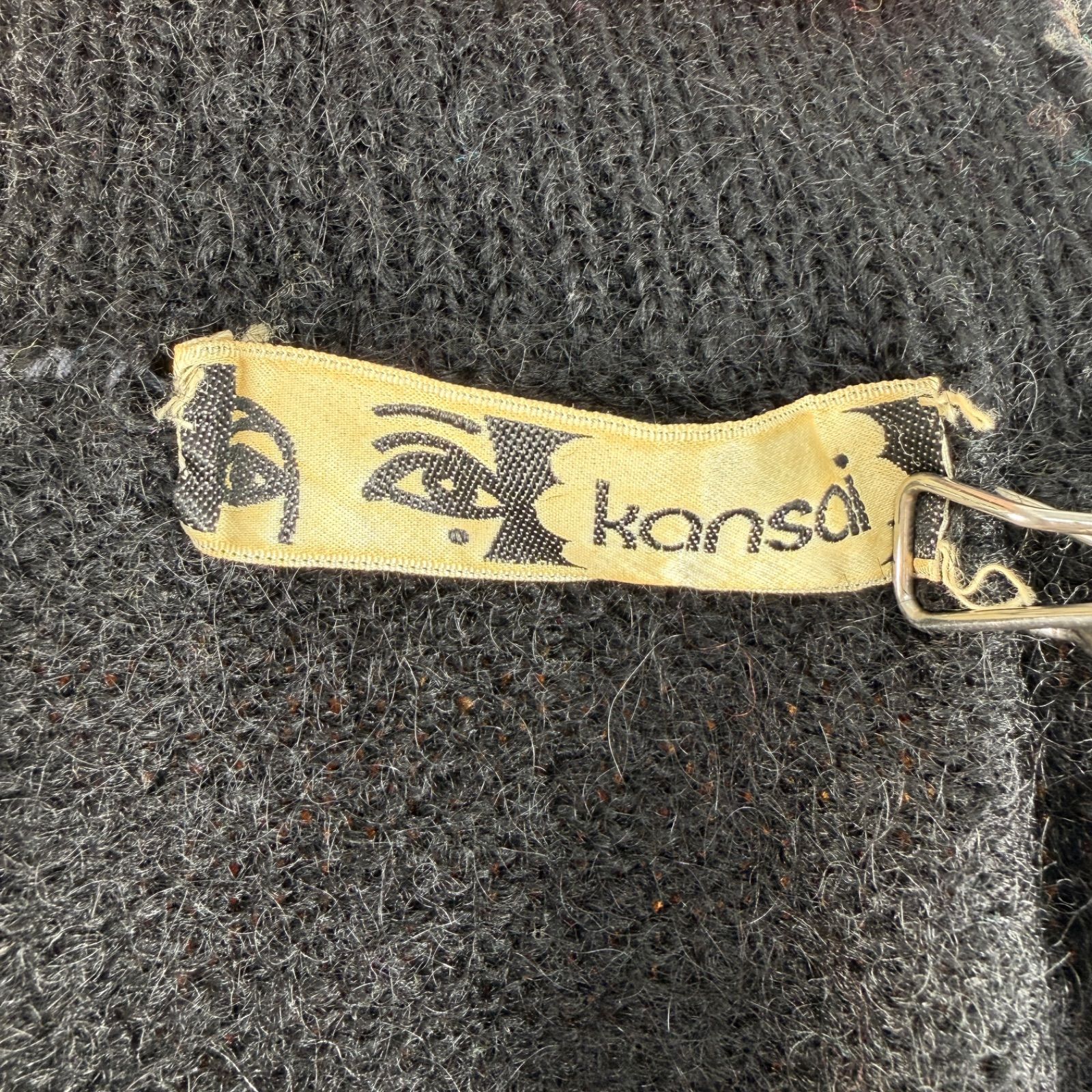 80s 90s Vintage Archive 顔タグ 日本製 山本寛斎 タートルネック