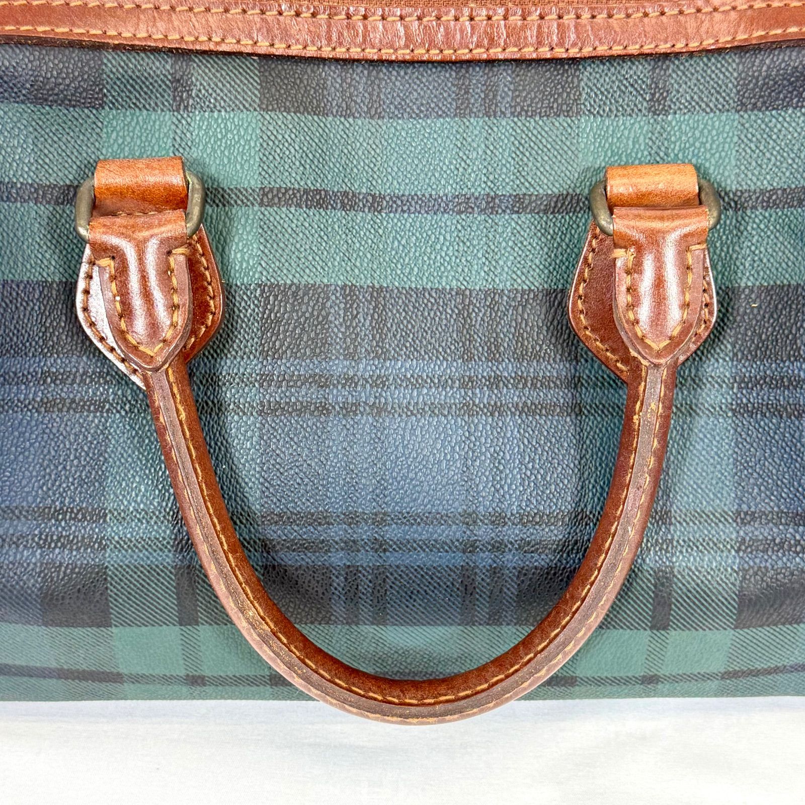 希少　ポロラルフローレン　ミニボストン　レザー　ロゴ型押し　ハンドバッグ 人気・ヴィンテージ品】POLO Ralph Lauren ポロ ラルフローレン ミニ