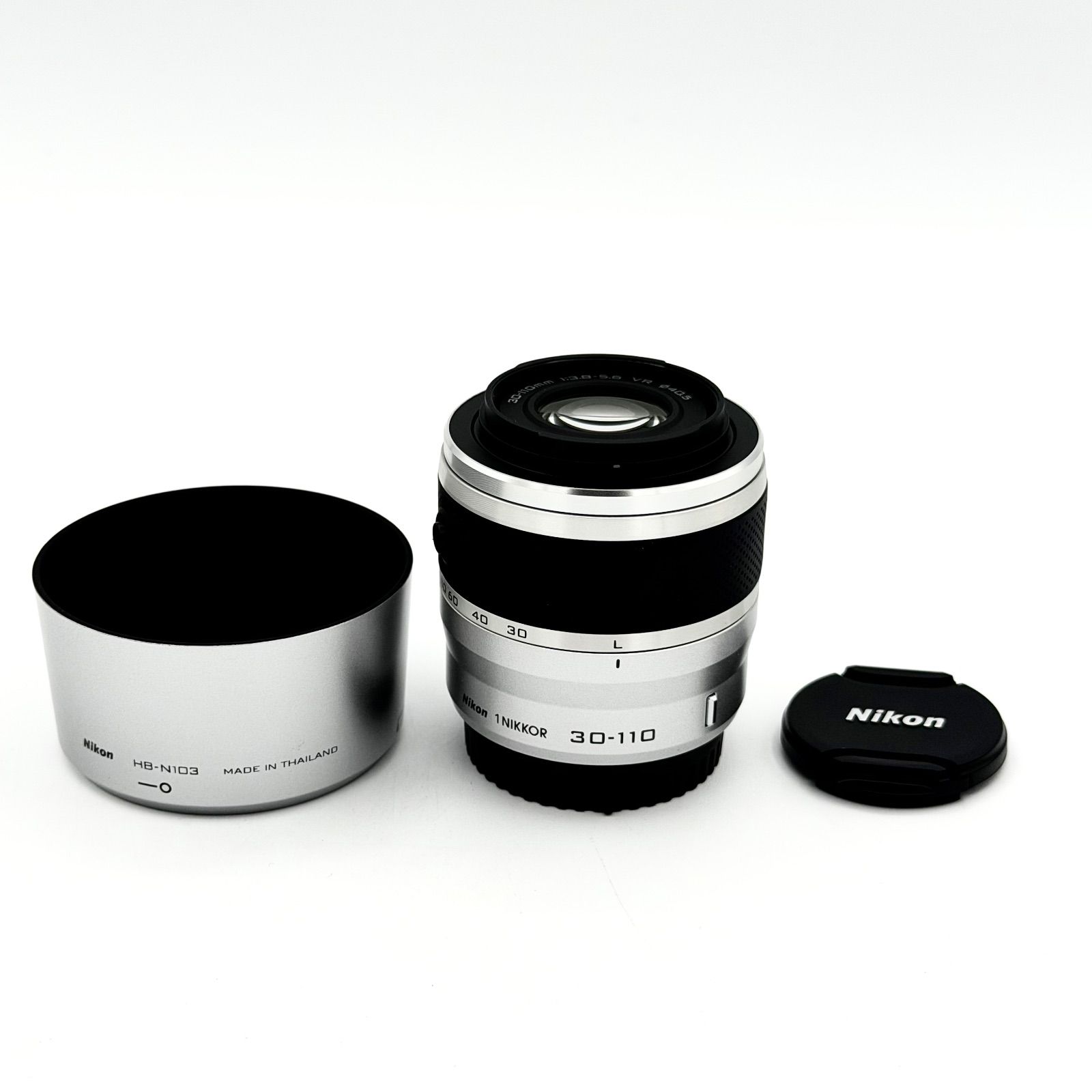 Nikon 望遠ズームレンズ 1 NIKKOR VR 30-110mm f/3.8-5.6 シルバー