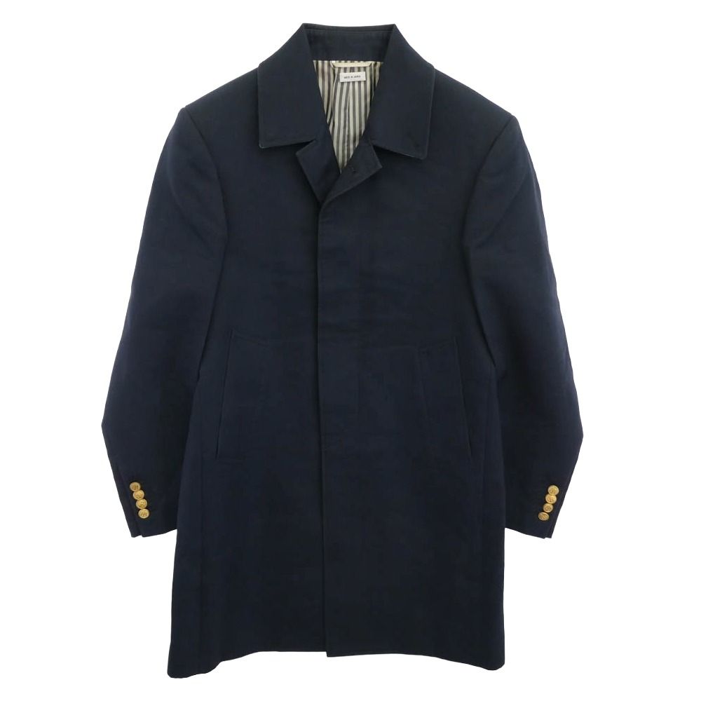 THOM BROWNE トムブラウントリコロールネイビー パーカー SIZE 1 THOM