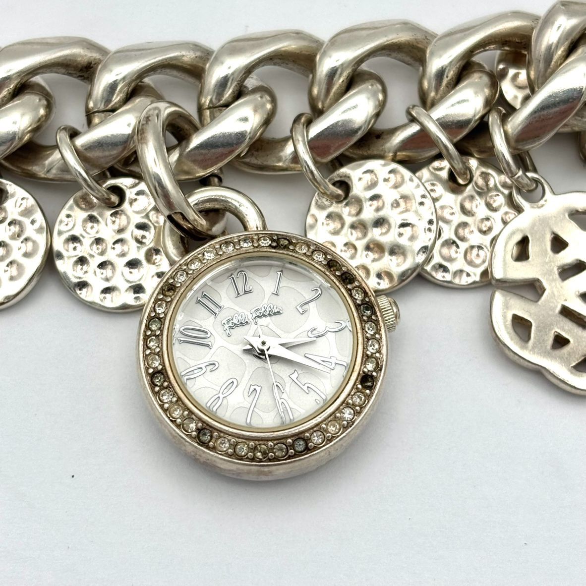 大幅お値下げ中！！【中古品】Folli Follie チャーム付きブレスレット