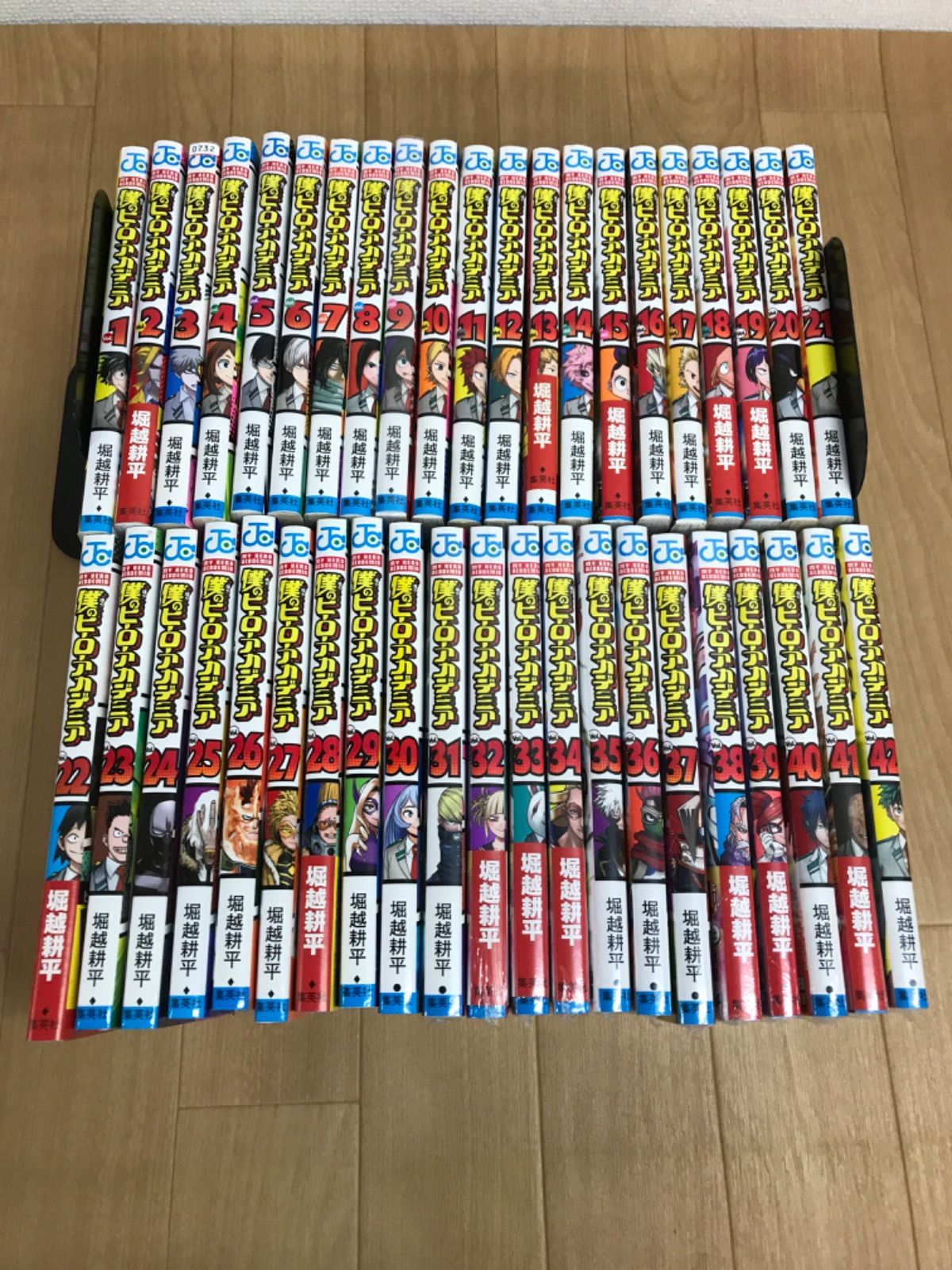 ⑥【未開封12冊】僕のヒーローアカデミア 1～42巻 コミック全巻セット