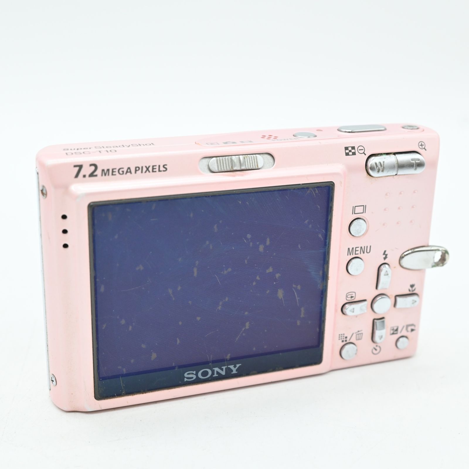 良品】ソニー SONY デジタルカメラ サイバーショット DSC-T10 シルバー