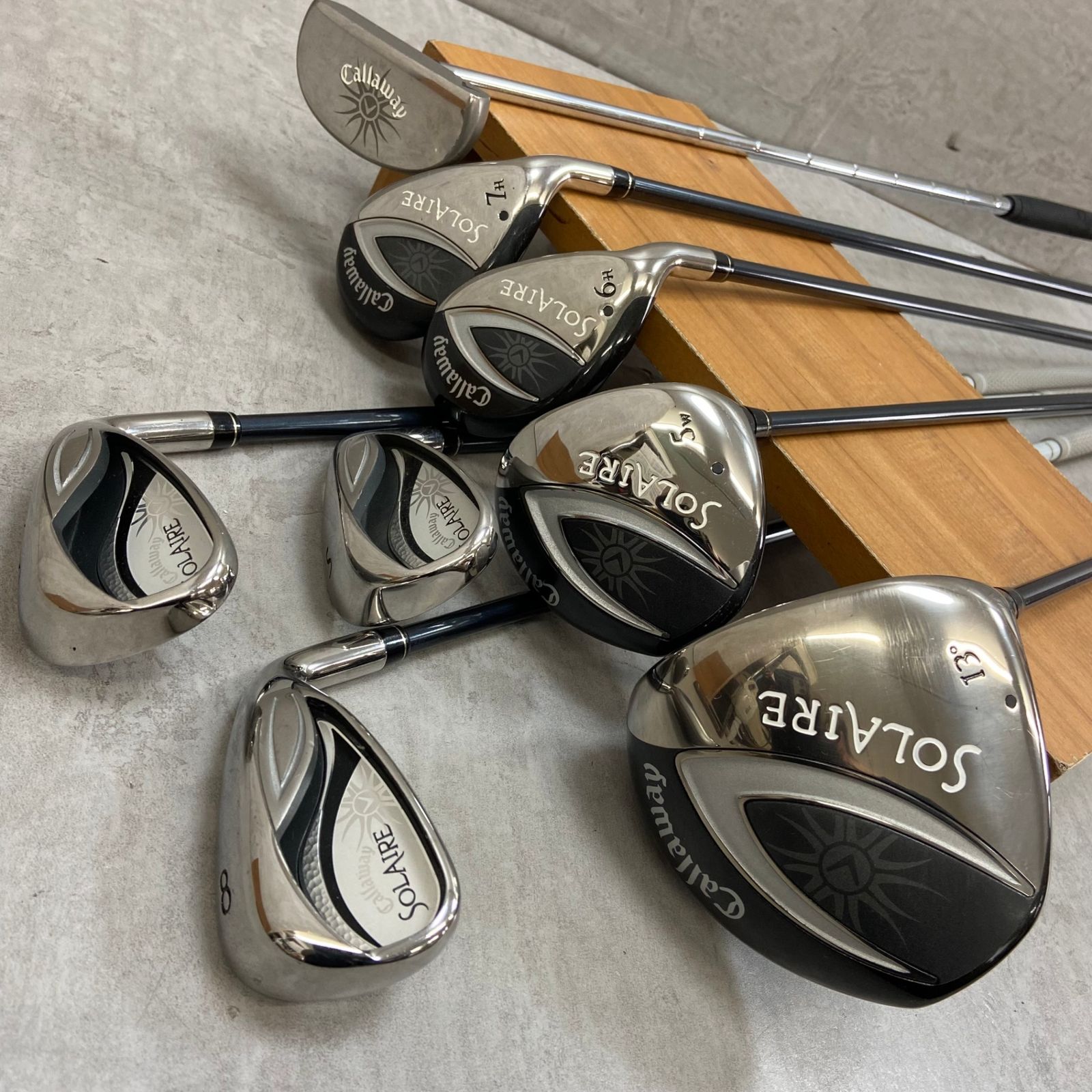 グリップ新品交換済み キャロウェイ ソレイル レディースゴルフ クラブ