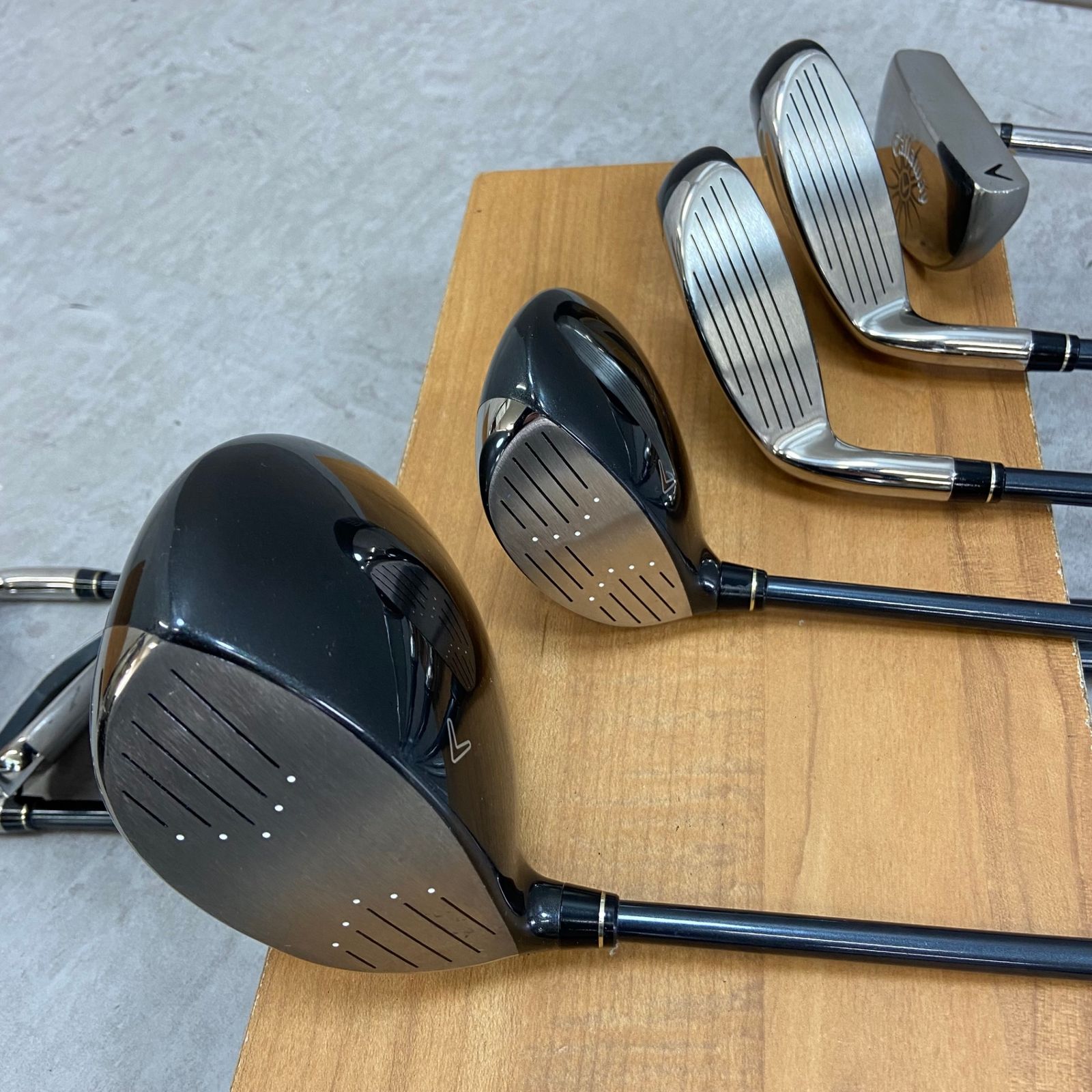 グリップ新品交換済み キャロウェイ ソレイル レディースゴルフ クラブ