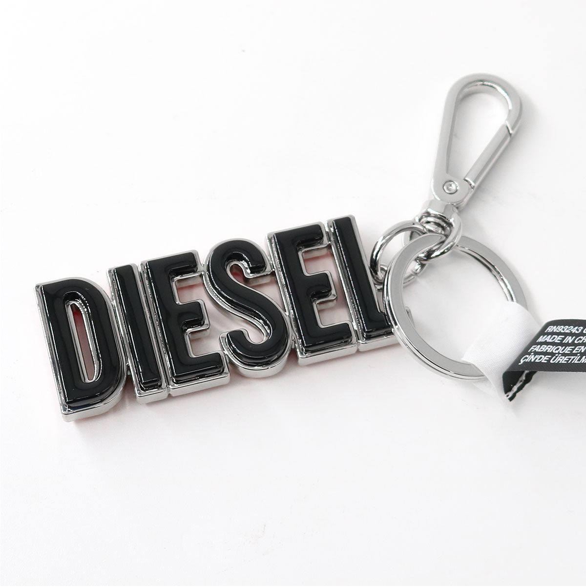 □DIESEL ディーゼル キーホルダー X10294 P8097 DSL 3D KEY RING