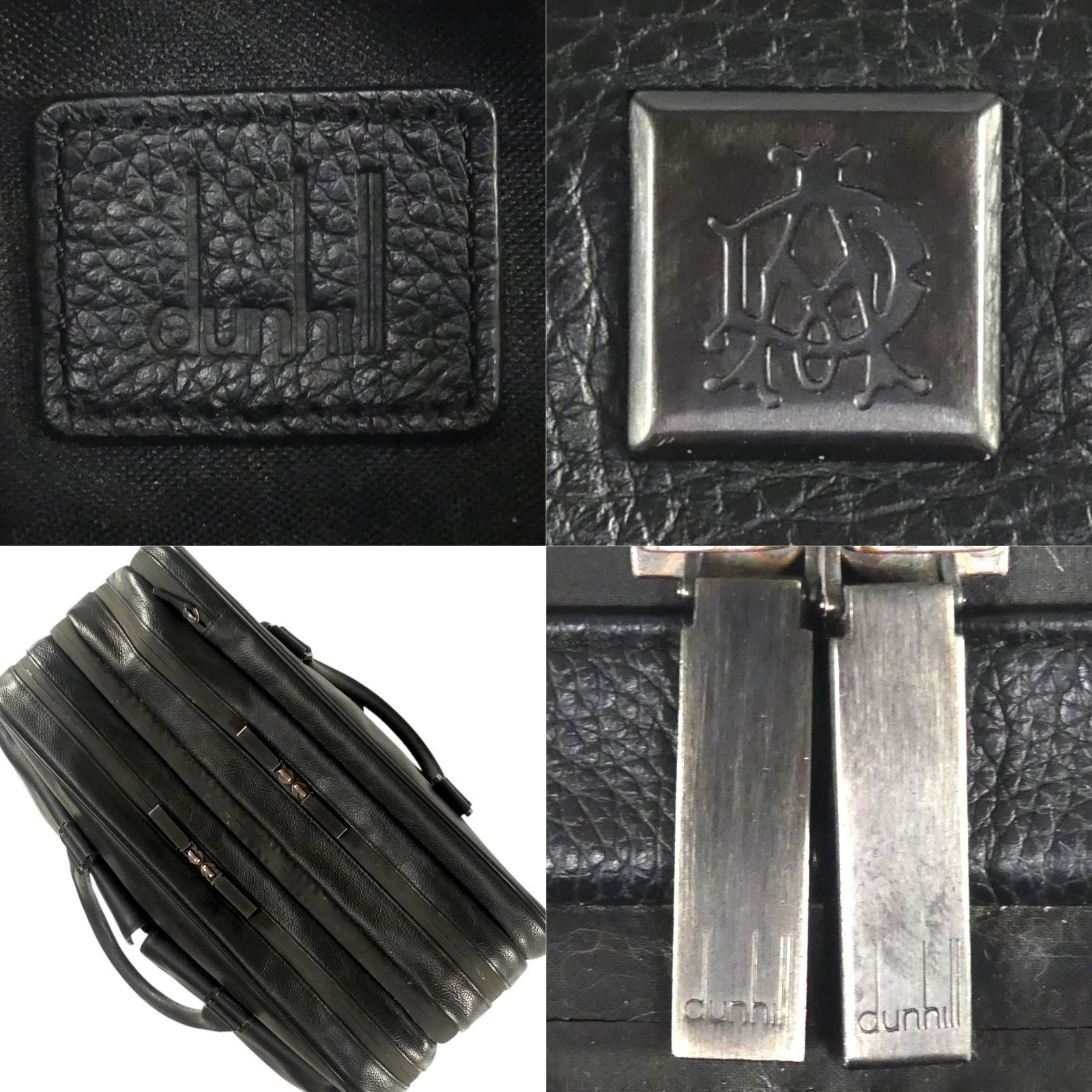 dunhill ダンヒル ビジネスバッグ 2way 本革 ブリーフケース レザー