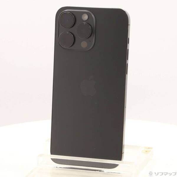 ソフマップ 〔品〕 iPhone15 Pro Max 256GB ブラックチタニウム MU6P3J 