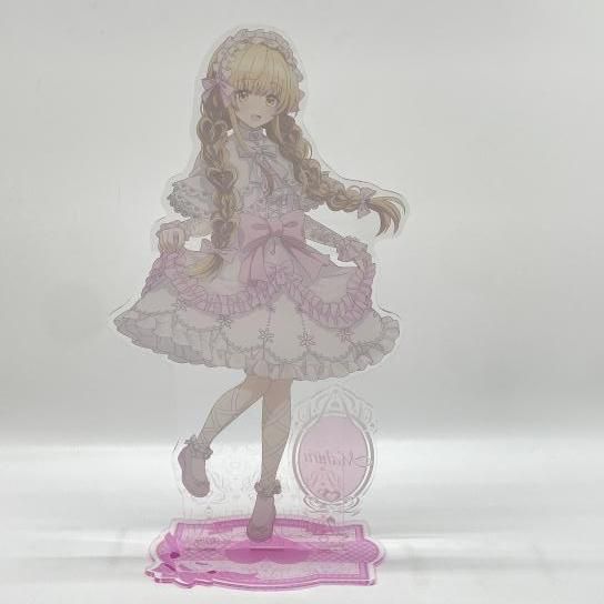 中古】現状品）椎名真昼 BIGアクリルスタンド ホワイトロリータver[24