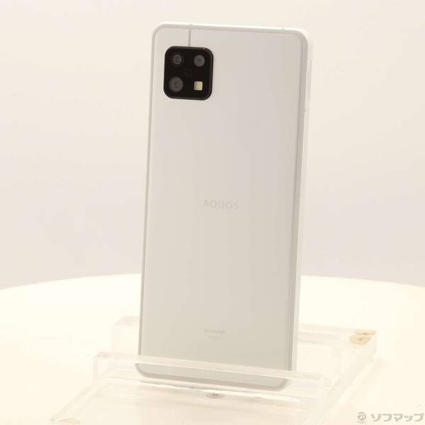 ソフマップ 〔中古品〕 AQUOS sense6 64GB シルバー SHG05 au SIM