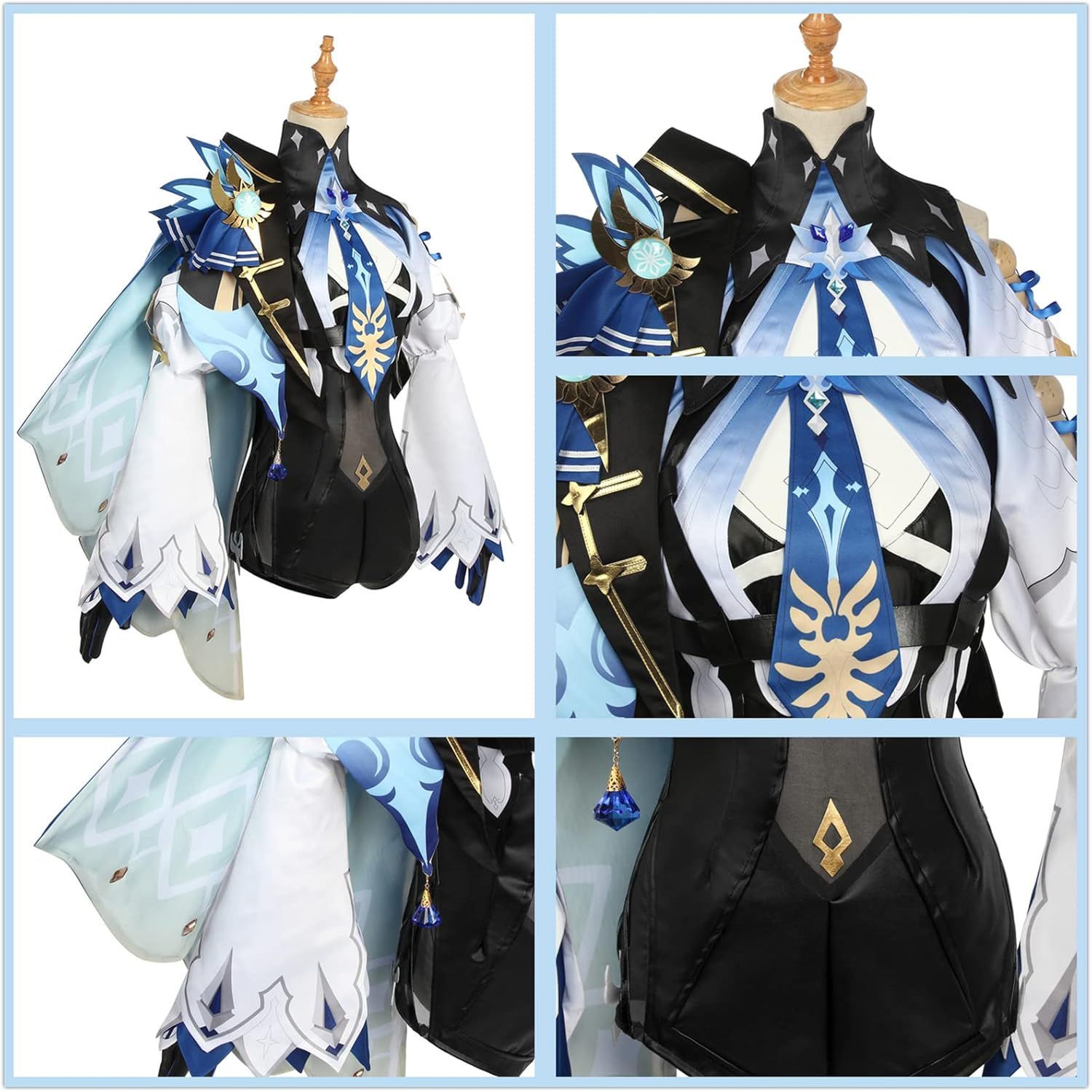 神併良品] エウルア コスプレ 原神 ウィッグ付き 仮装 イベント 大人用