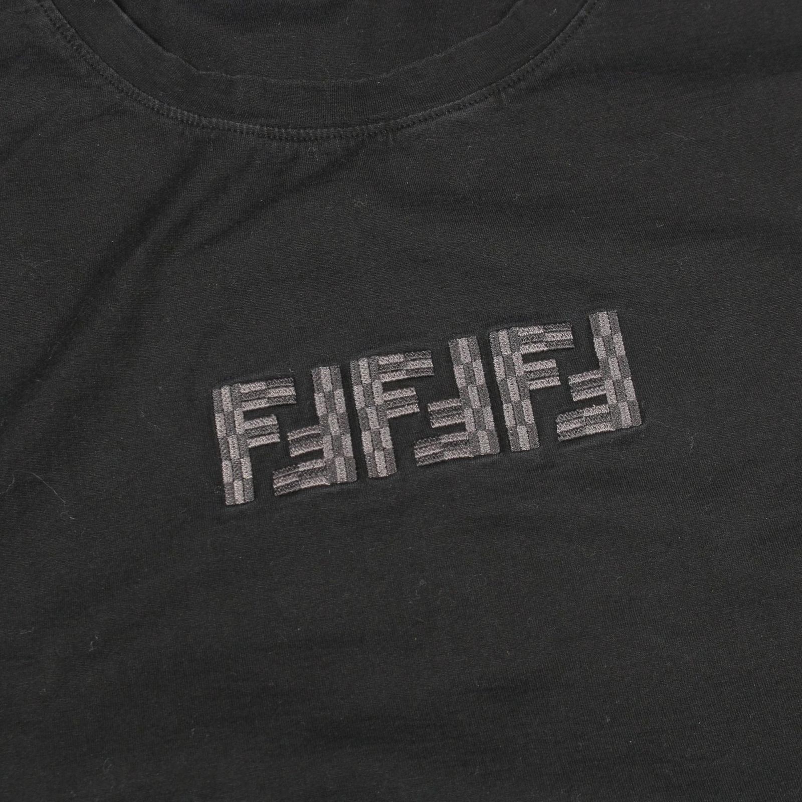 フェンディ FENDI 半袖Tシャツ FFラビリンス エンブロイダリー FY1319