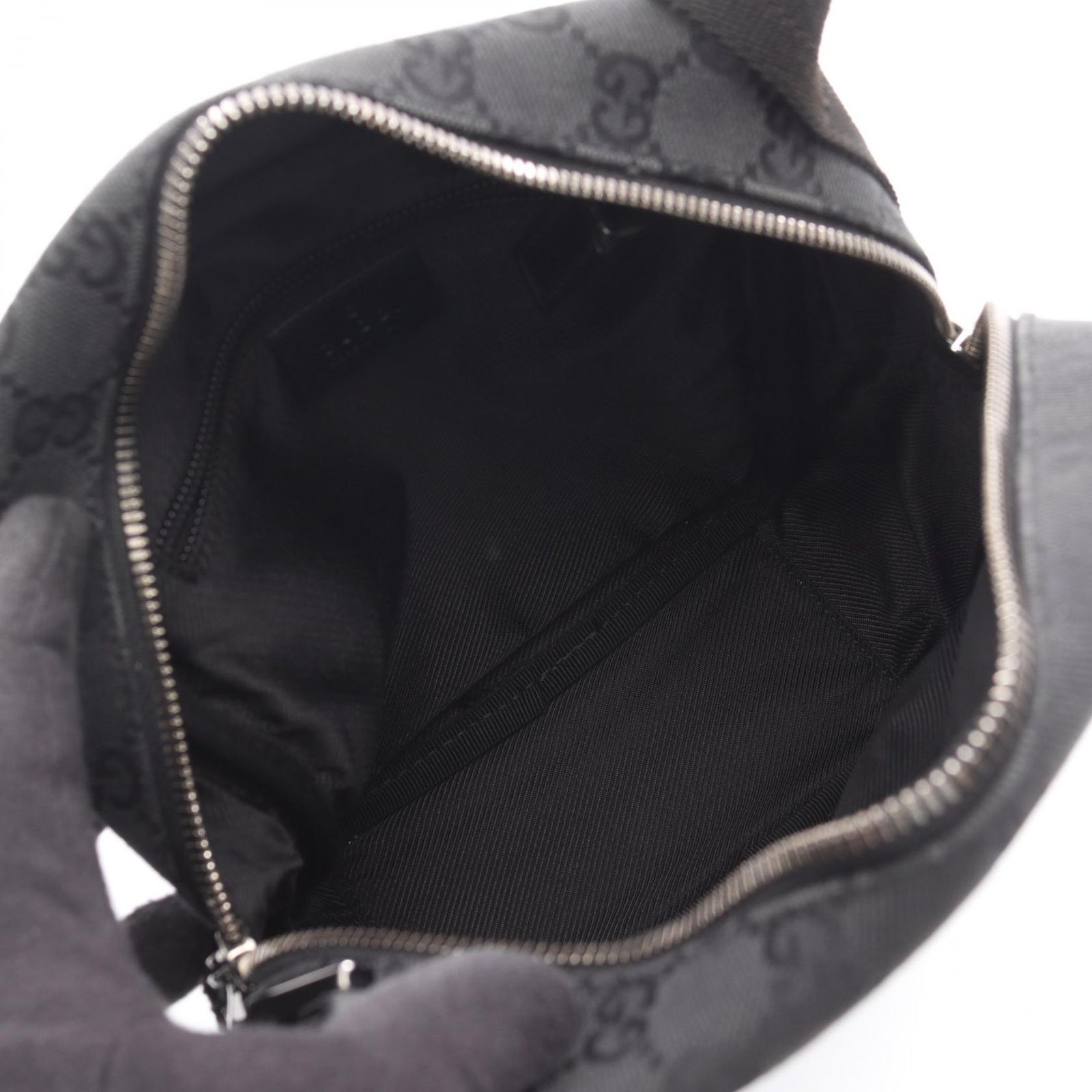 グッチ GUCCI ショルダーバッグ GGキャンバス 03136 ブラック 