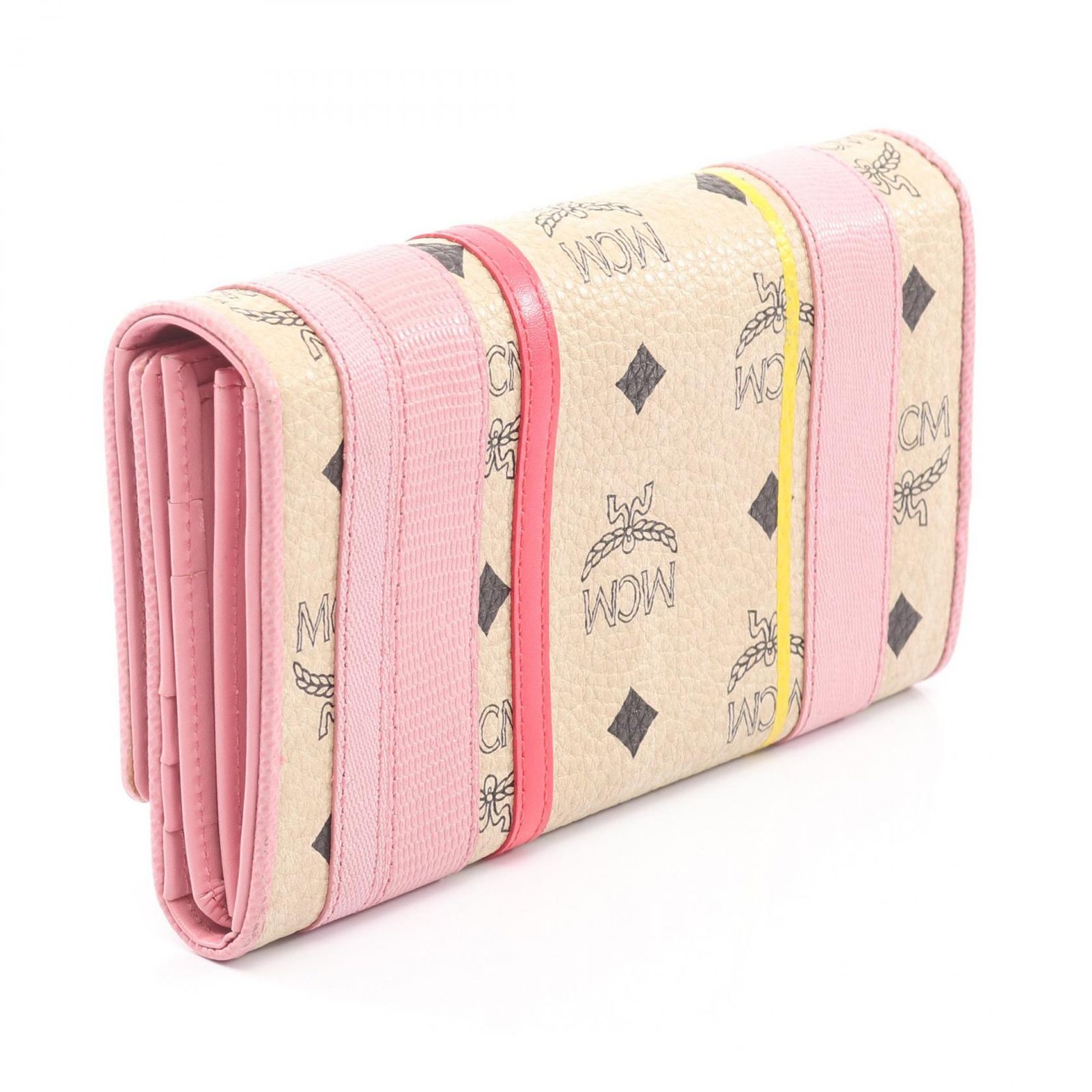 MCM 折りたたみ財布 ピンク MCM（財布 ・ ピンク/桃色系）のフリマ