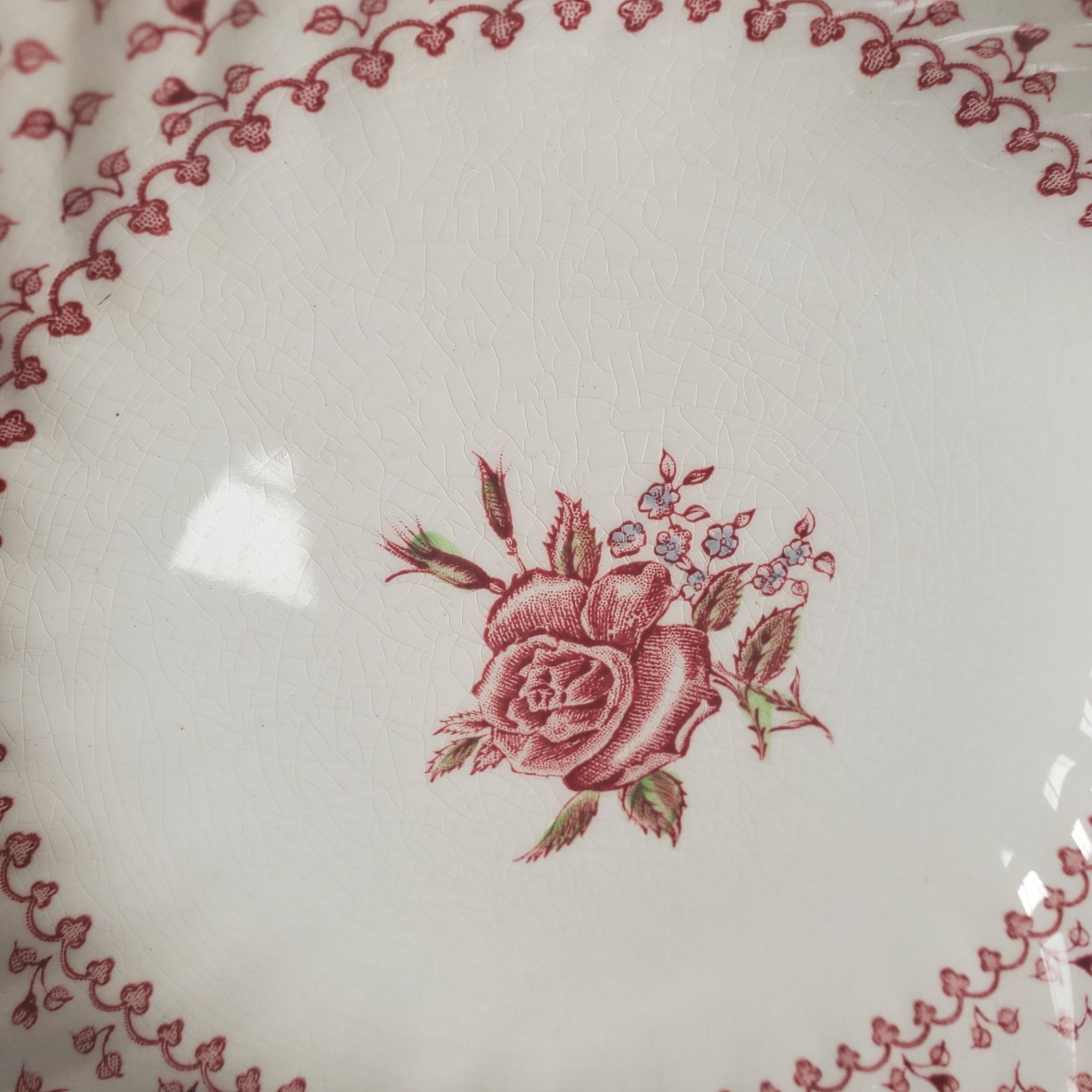 5枚セット ジョンソンブラザーズ JOHNSON BROTHERS ローズブーケ 皿