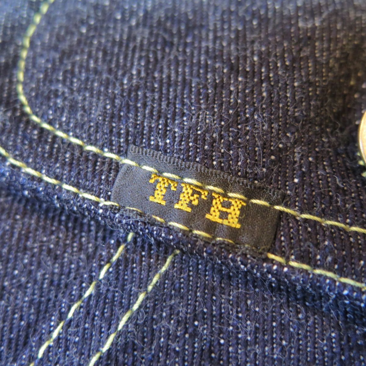 フラットヘッド】 14.5oz 左綾ジンバブエコットン デニム ブランケット 