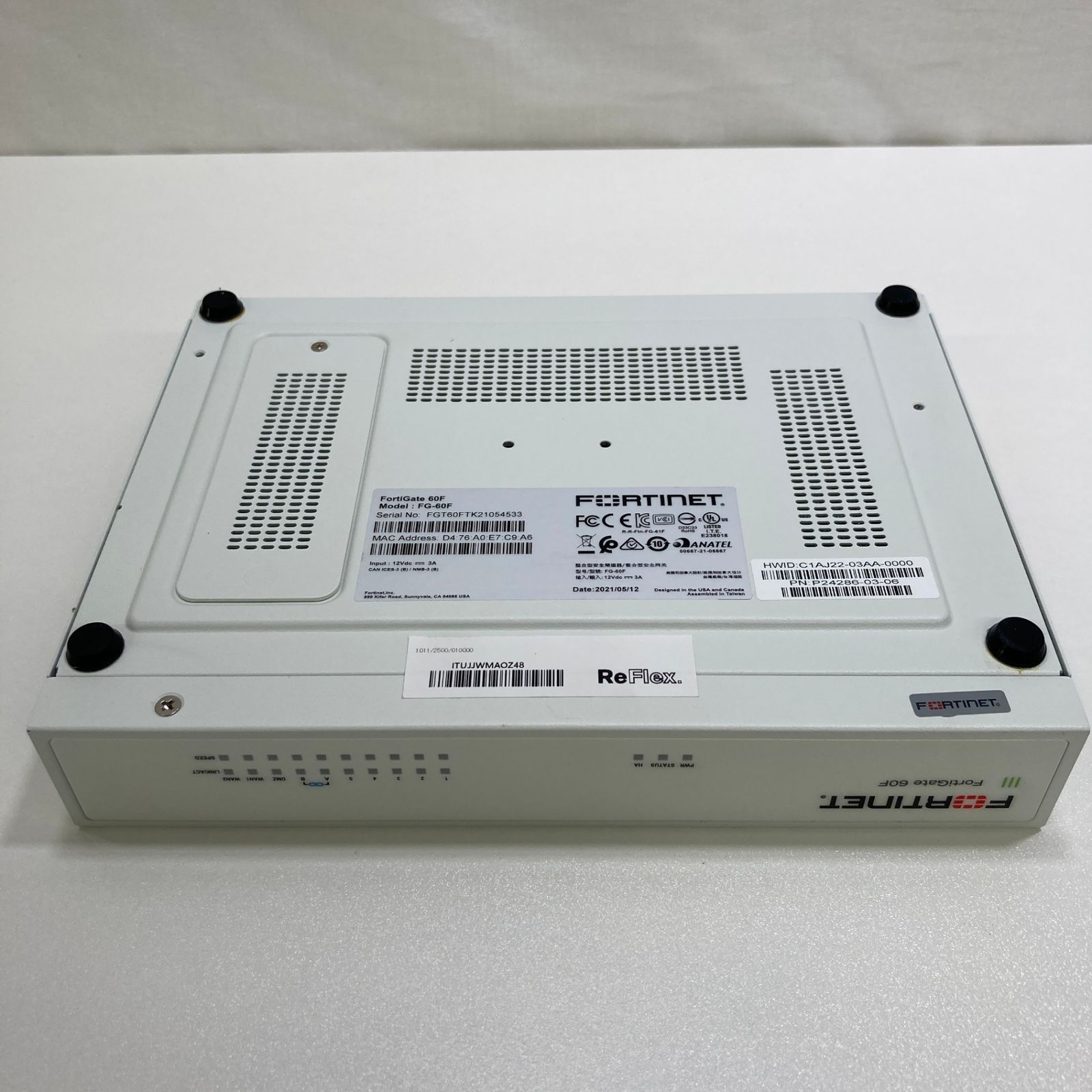 中古】FortiGate60F 初期化済 7日間保証 - メルカリ