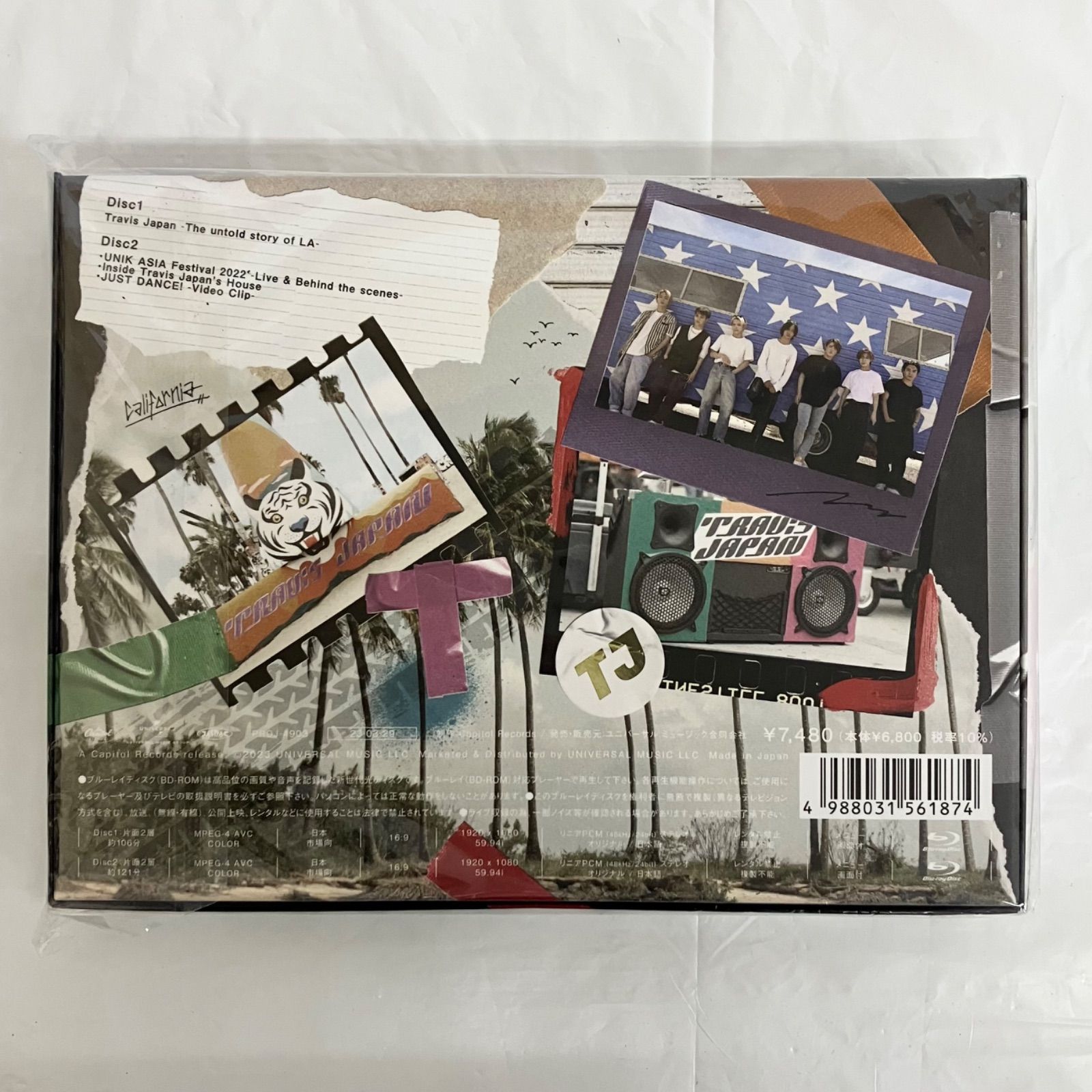 Travis Japan -The untold of LA- FC限定盤A Blu-ray NL2557 f116