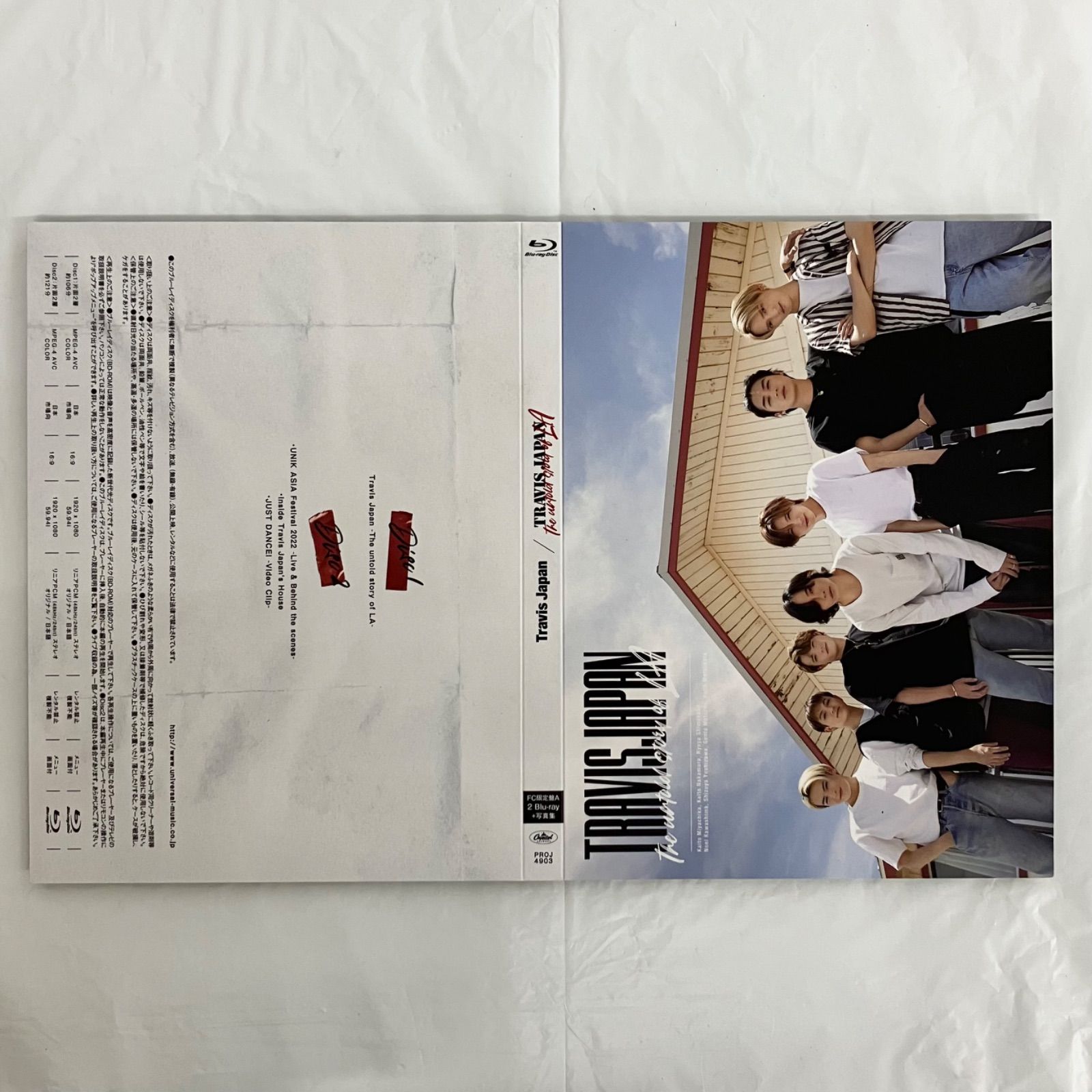 Travis Japan -The untold of LA- FC限定盤A Blu-ray NL2557 f116