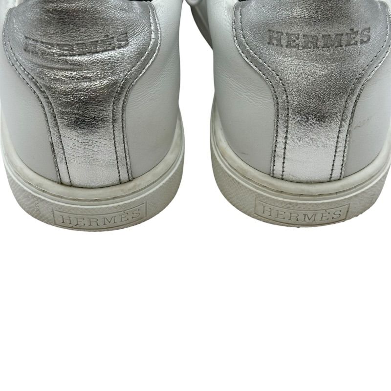 エルメス HERMES アヴァンタージュ ローカットスニーカー ホワイト