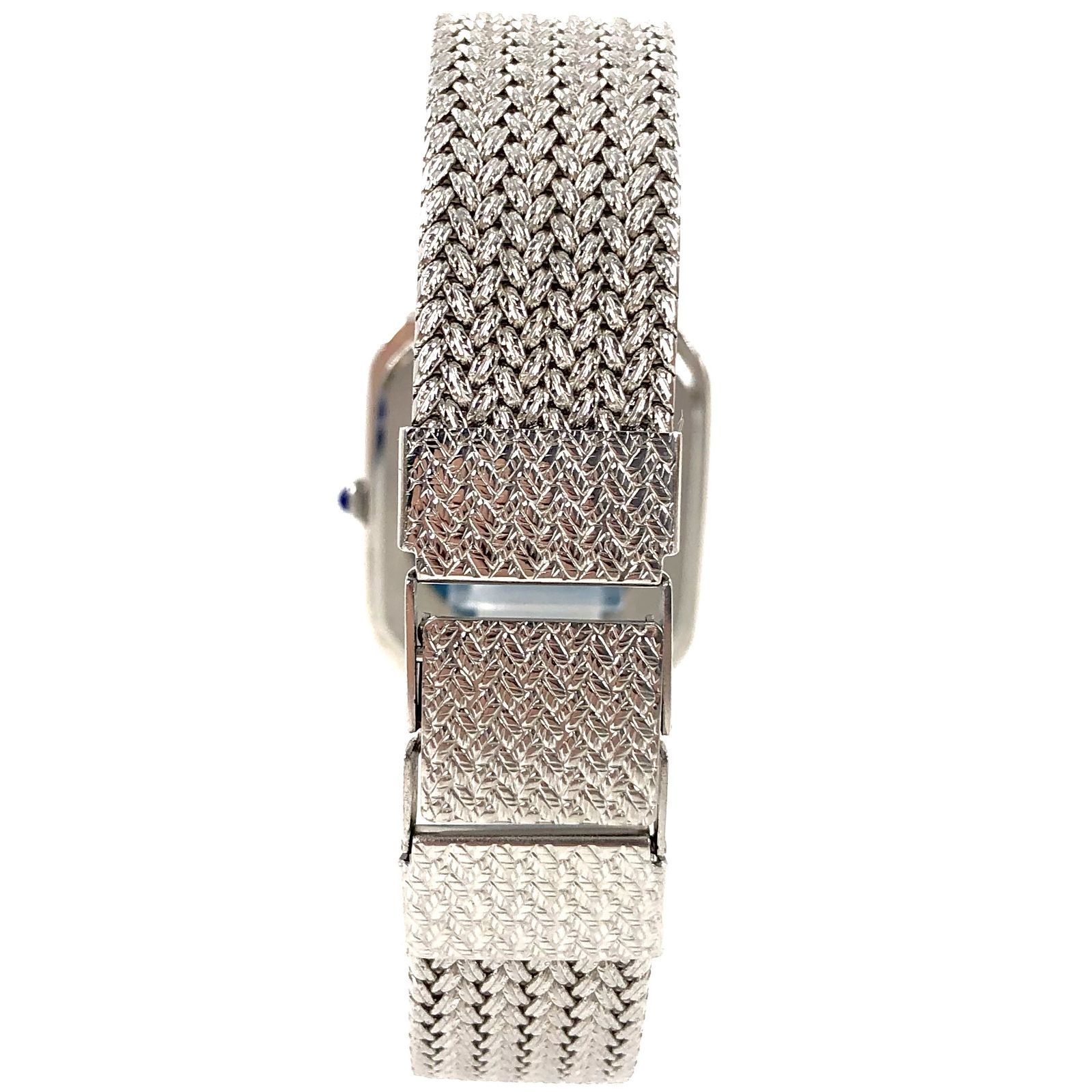 RADO ラドー 128.9500.2 QZ/SS スクエア シルバー文字盤 メンズ腕時計 