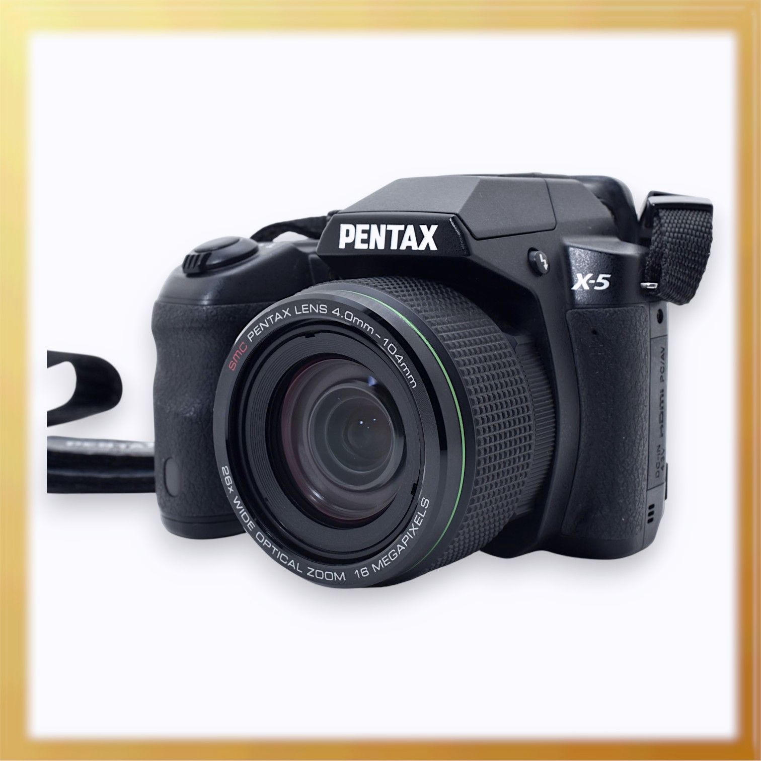 極美品｜PENTAX X-5 1,600万画素 超広角-超望遠ズームレンズ 単3型電池