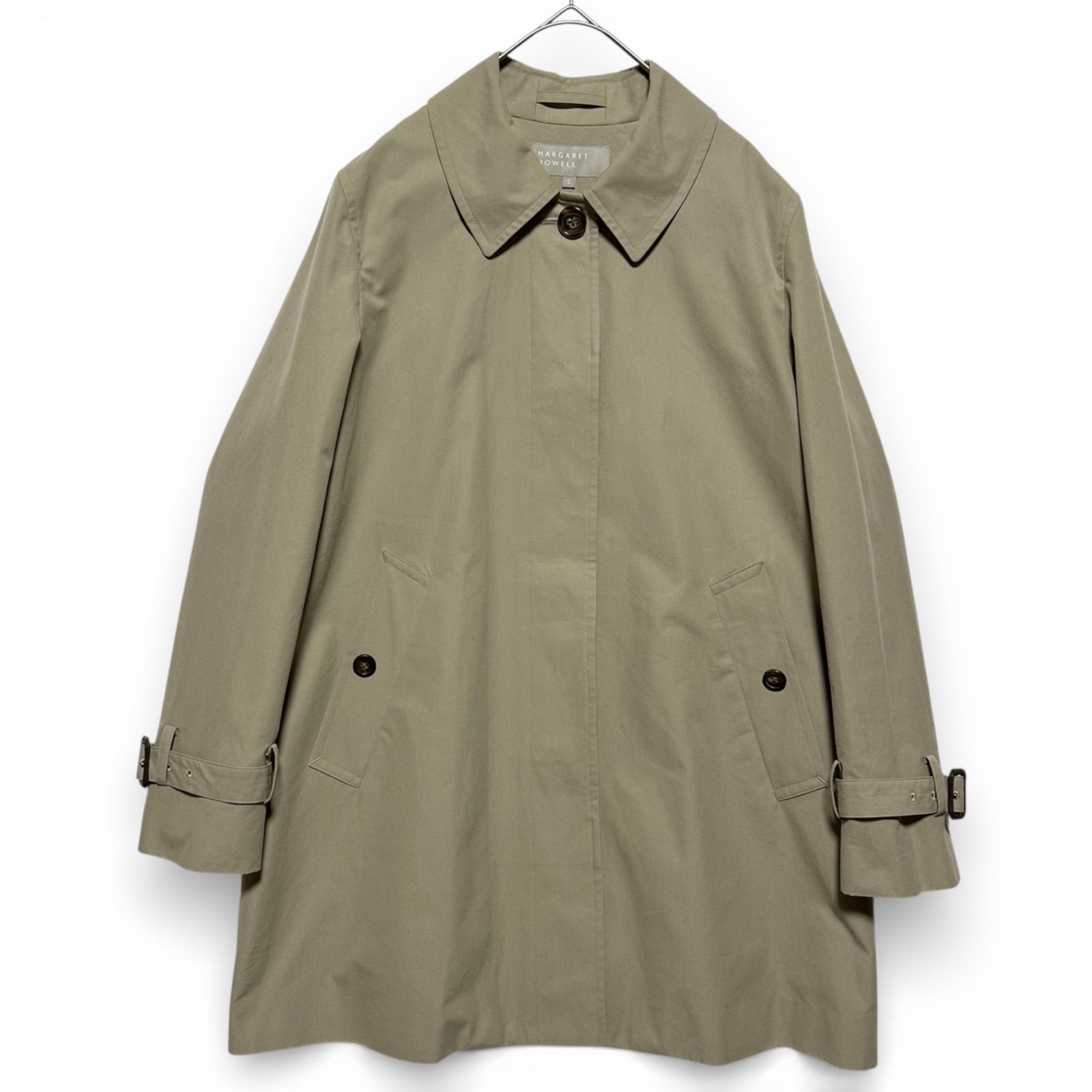 MARGARET HOWELL マーガレットハウエル ステンカラーコート Ⅱ Mサイズ