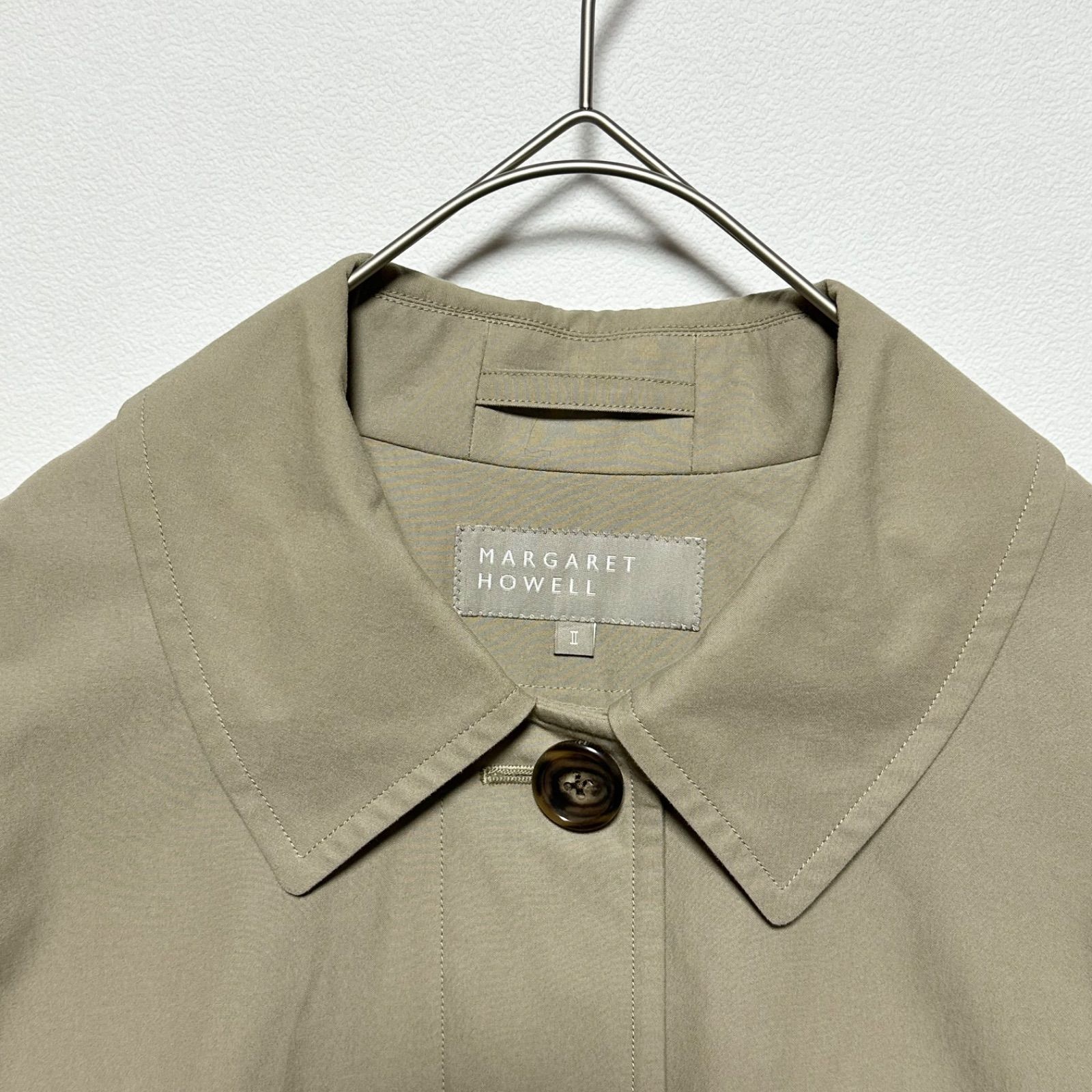 MARGARET HOWELL マーガレットハウエル ステンカラーコート Ⅱ Mサイズ