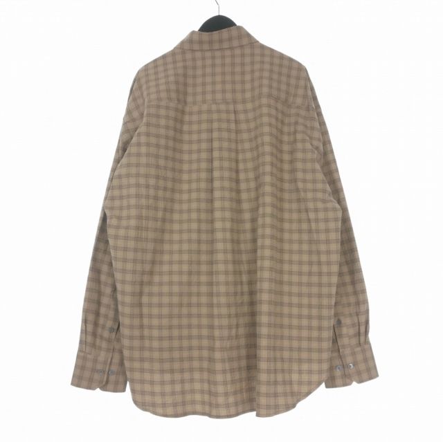 ホープ 25AW Wide-Fit Shirt ドロップショルダーチェックシャツ ホープ 25AW Wide-Fit Shirt ドロップショルダーチェックシャツ HOPE