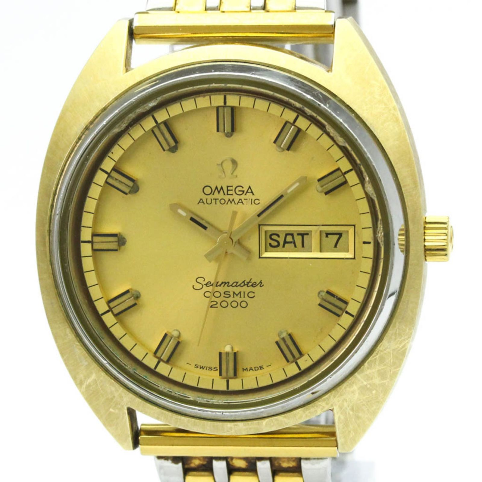 オメガ (OMEGA) シーマスター コスミック 2000 Cal.1022 ゴールド 