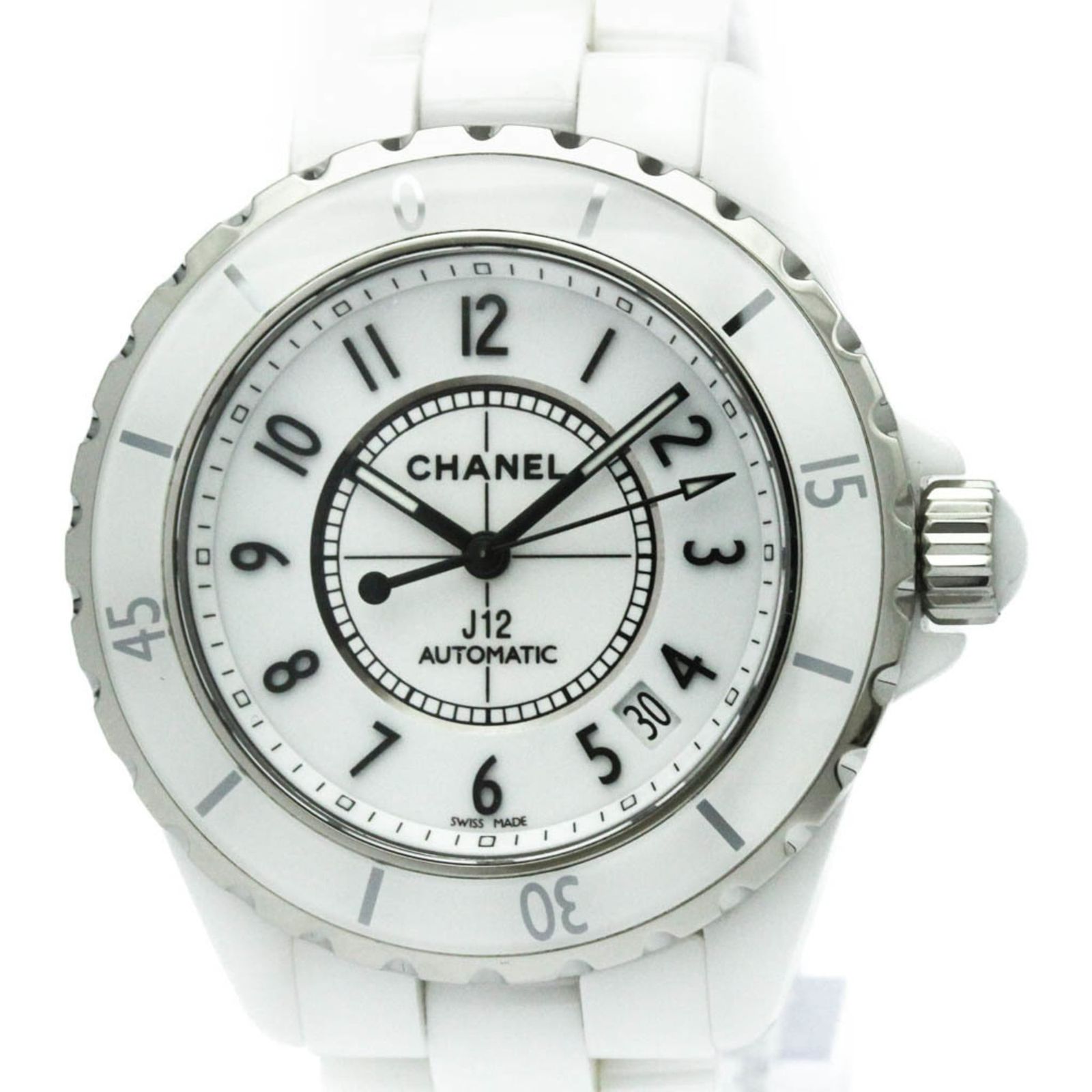 シャネル (CHANEL) J12 セラミック 自動巻き メンズ 時計 H0970 (外装 