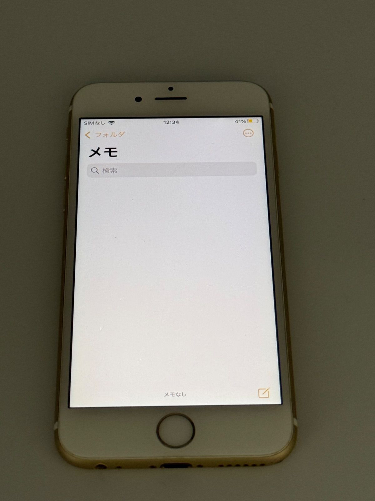 バッテリー容量91％ SIMフリー iPhone6s 32GB ゴールド シムフリー