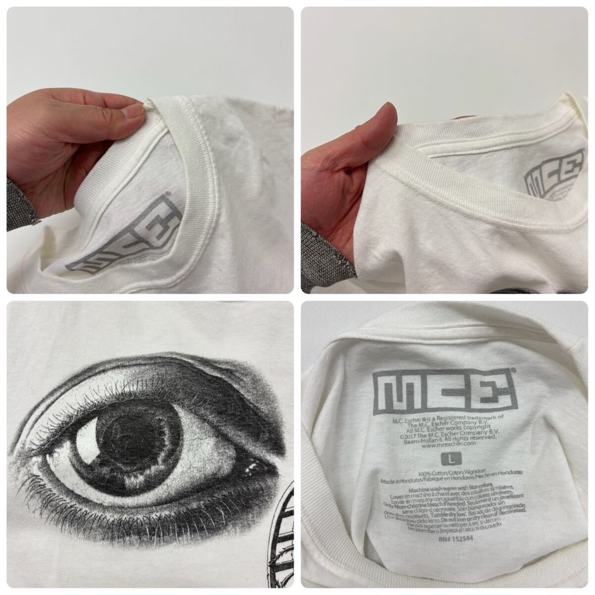 M.C.ESCHER LONG SLEEVE T-SHIRT エッシャー ロングスリーブ Tシャツ